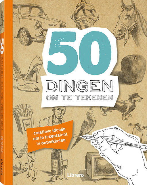 Hedendaags 50 Dingen om te tekenen - (ISBN: 9789089989635) | De Slegte UG-19