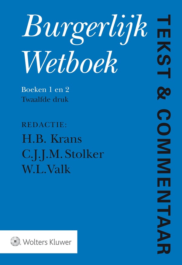 Burgerlijk Wetboek [eBook] (ISBN 9789013144338) De Slegte