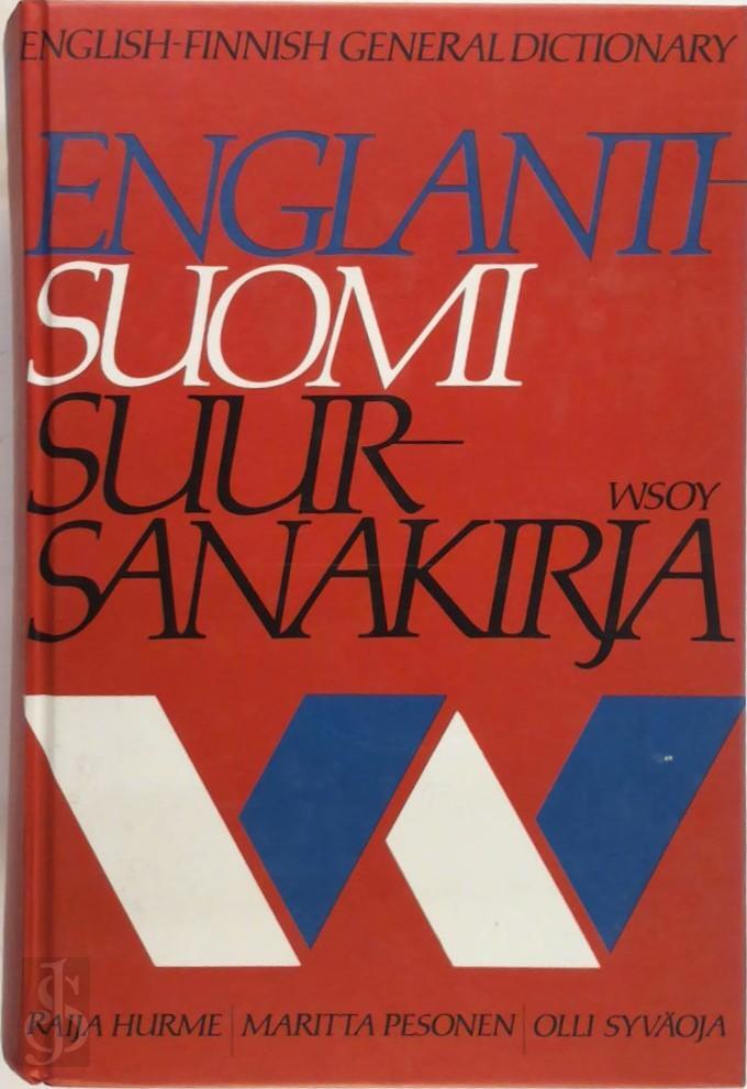 EnglishFinnish General Dictionary (ISBN 9789510184349) De Slegte