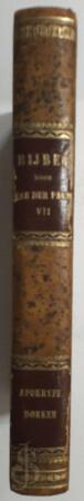 De Apokryfe boeken des Ouden Verbonds - J.H. van der Palm De Apokryfe boeken des Ouden Verbonds - J.H. van der Palm