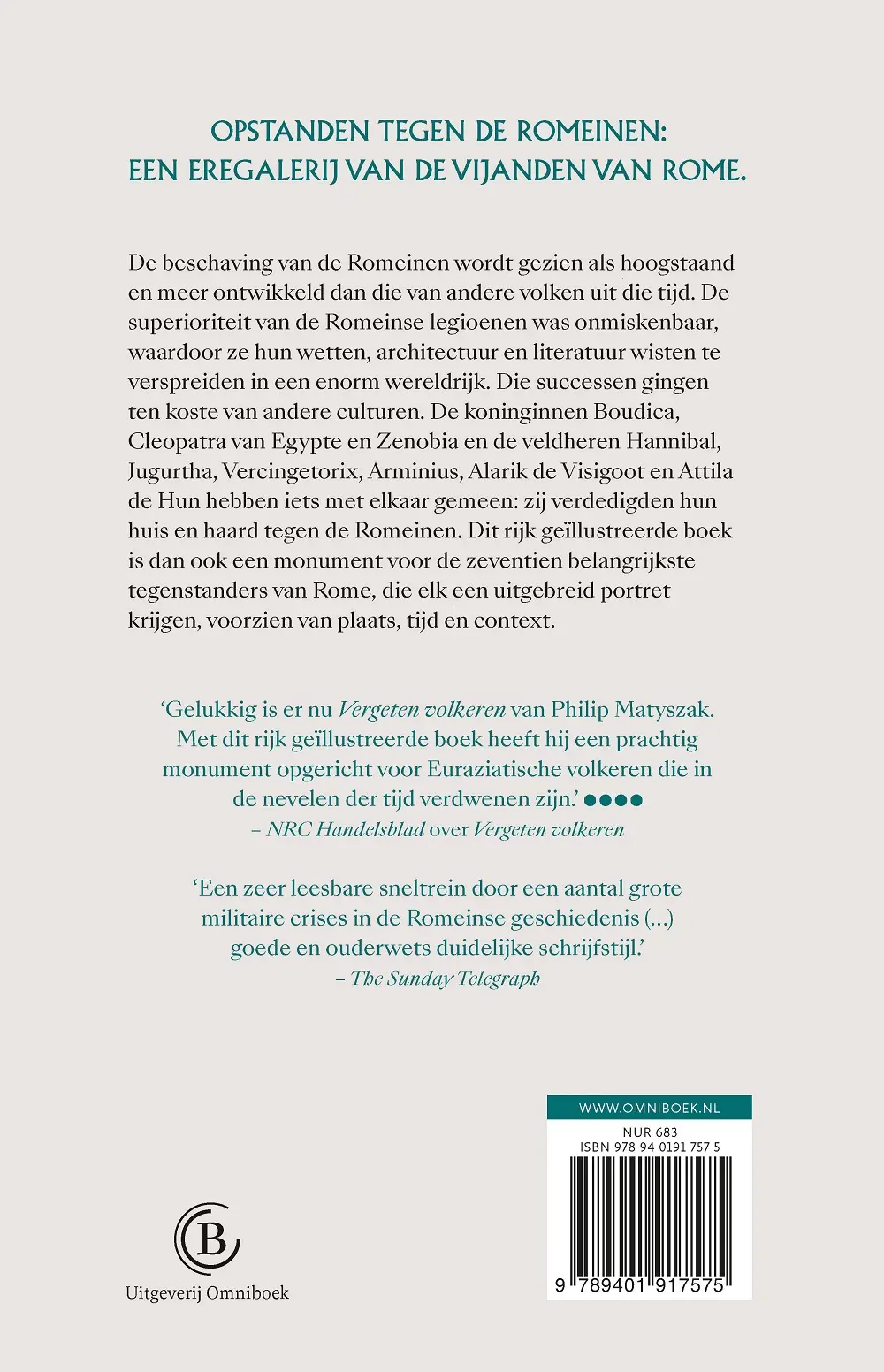 Vijanden van Rome - Philip Matyszak 2