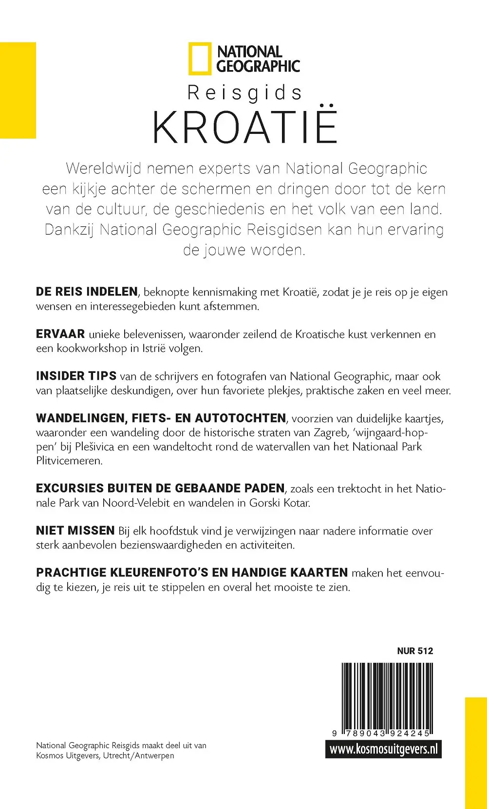 Kroatië - National Geographic Reisgids 2