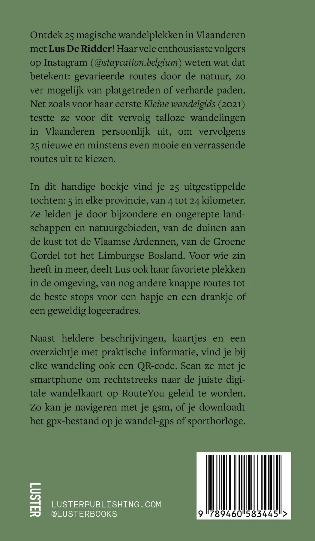 De kleine wandelgids - Lus De Ridder 2