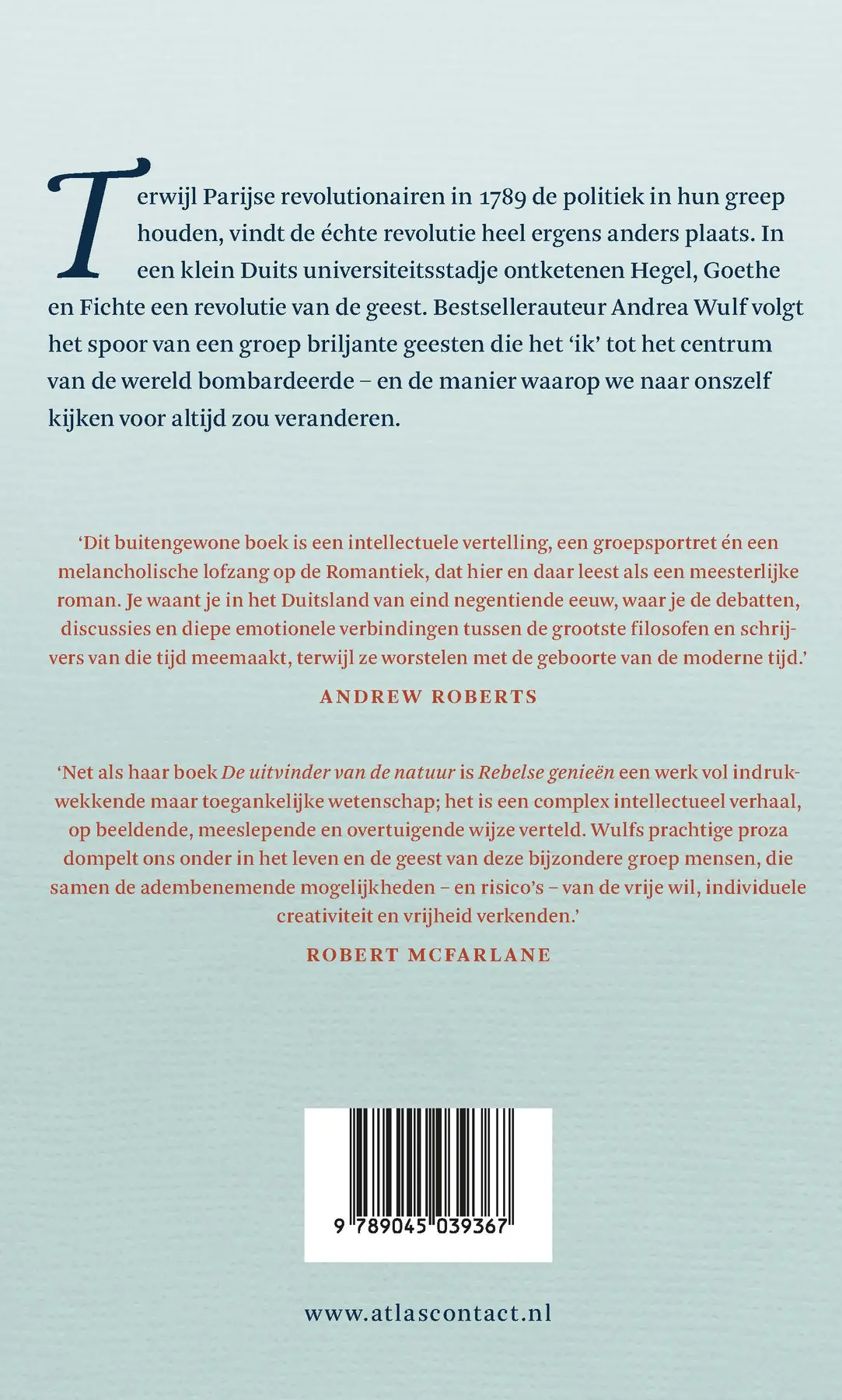 Rebelse genieën - Andrea Wulf 2