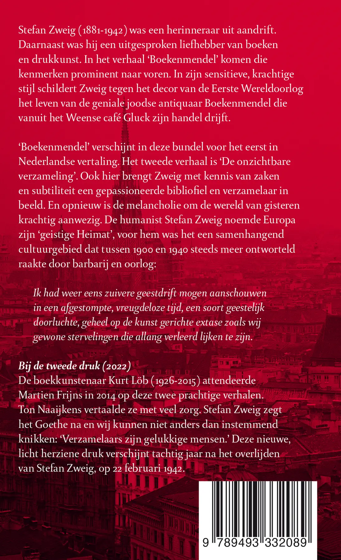 Boekenmendel en De onzichtbare verzameling - Stefan Zweig 2