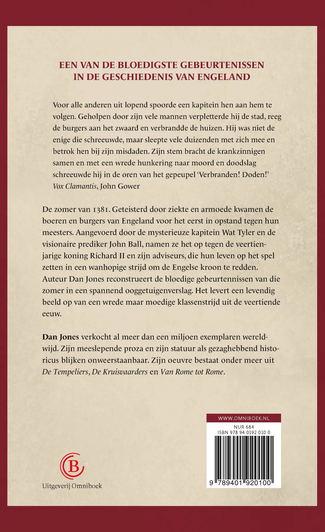 Een bloedige zomer - Dan Jones 2