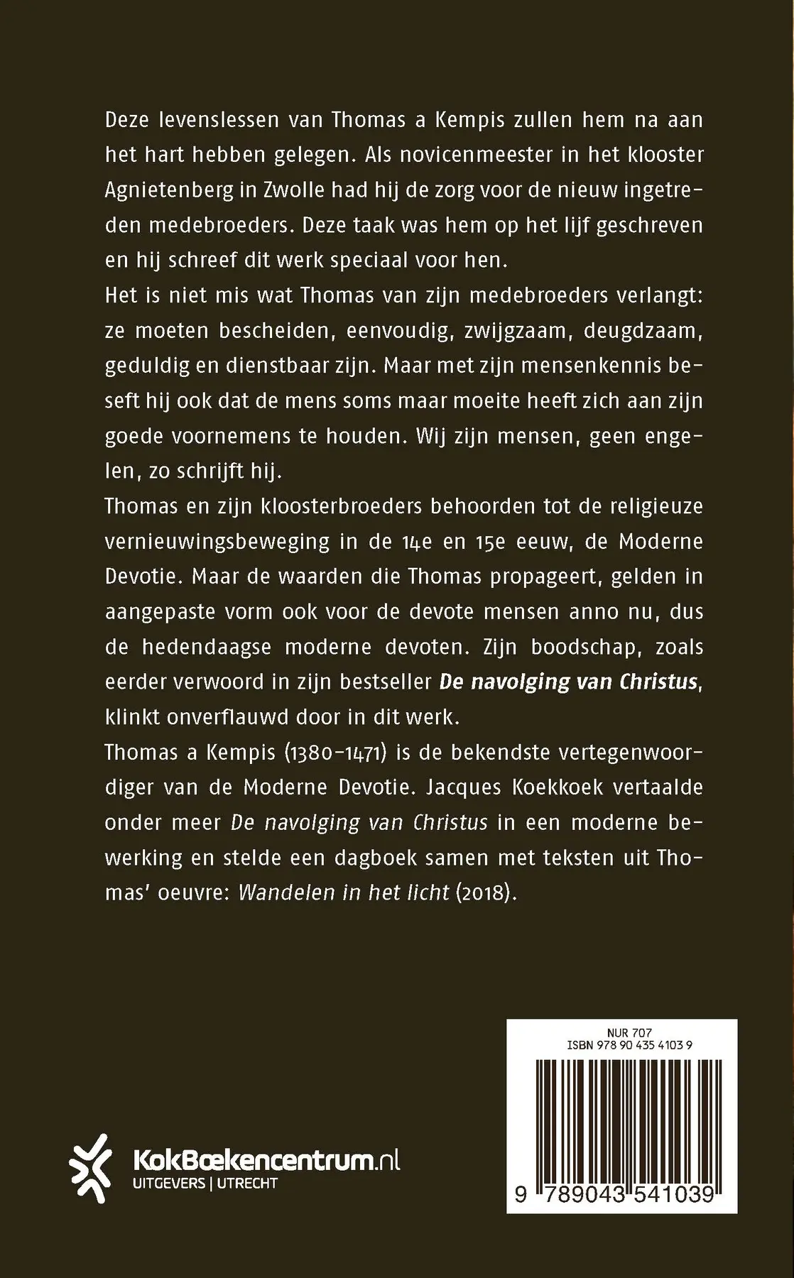 Levenslessen voor moderne devoten - Thomas a Kempis 2