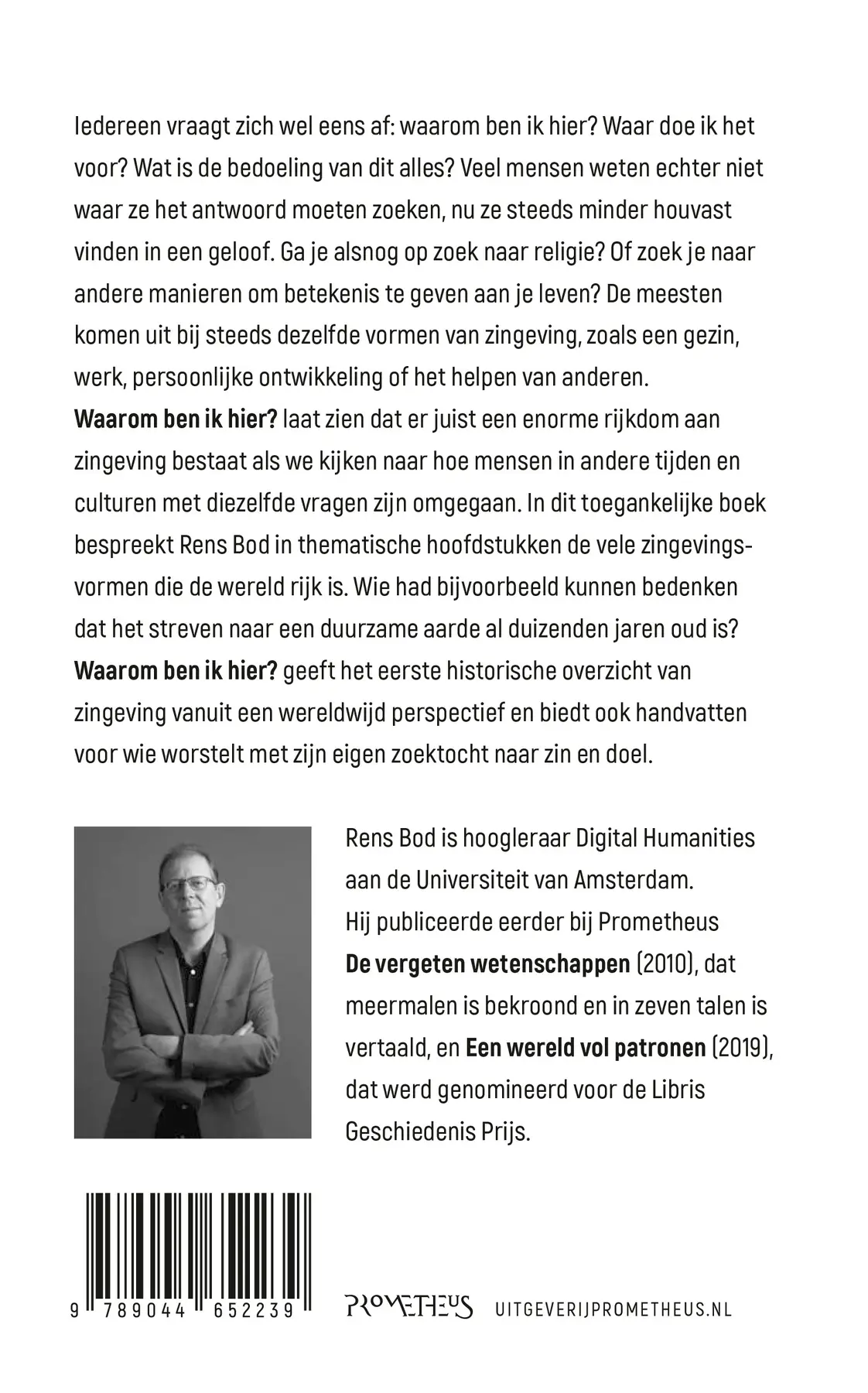 Waarom ben ik hier? - Rens Bod 2