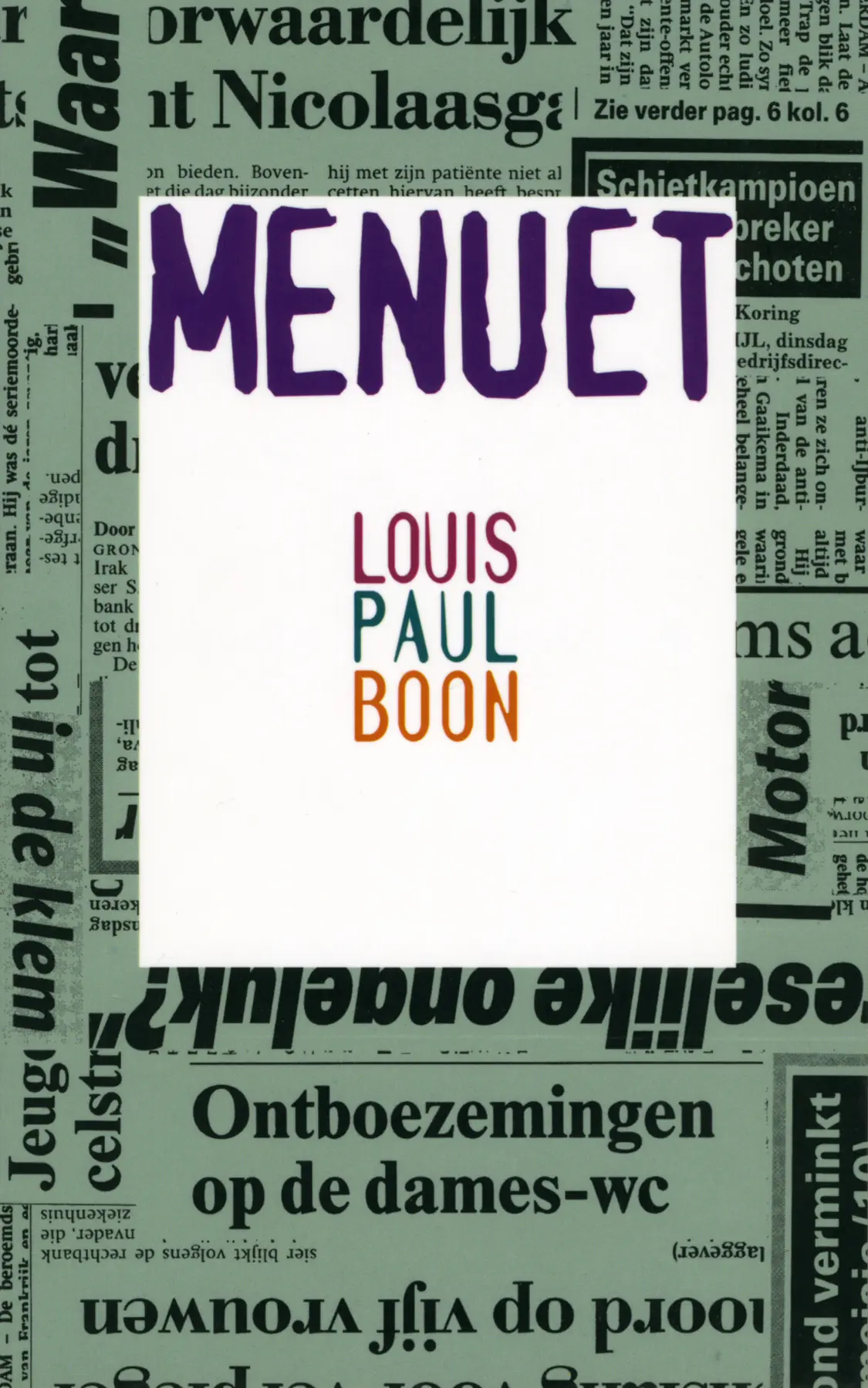 Menuet - Louis Paul Boon 1