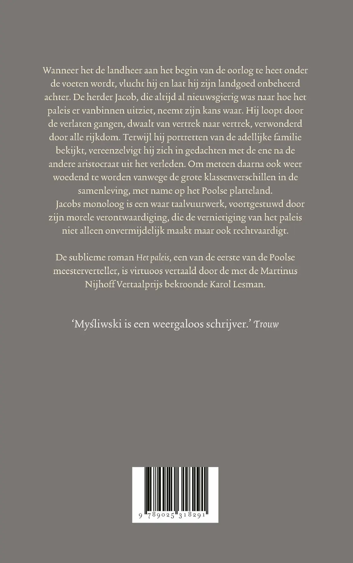 Het paleis - Wieslaw Mysliwski 2