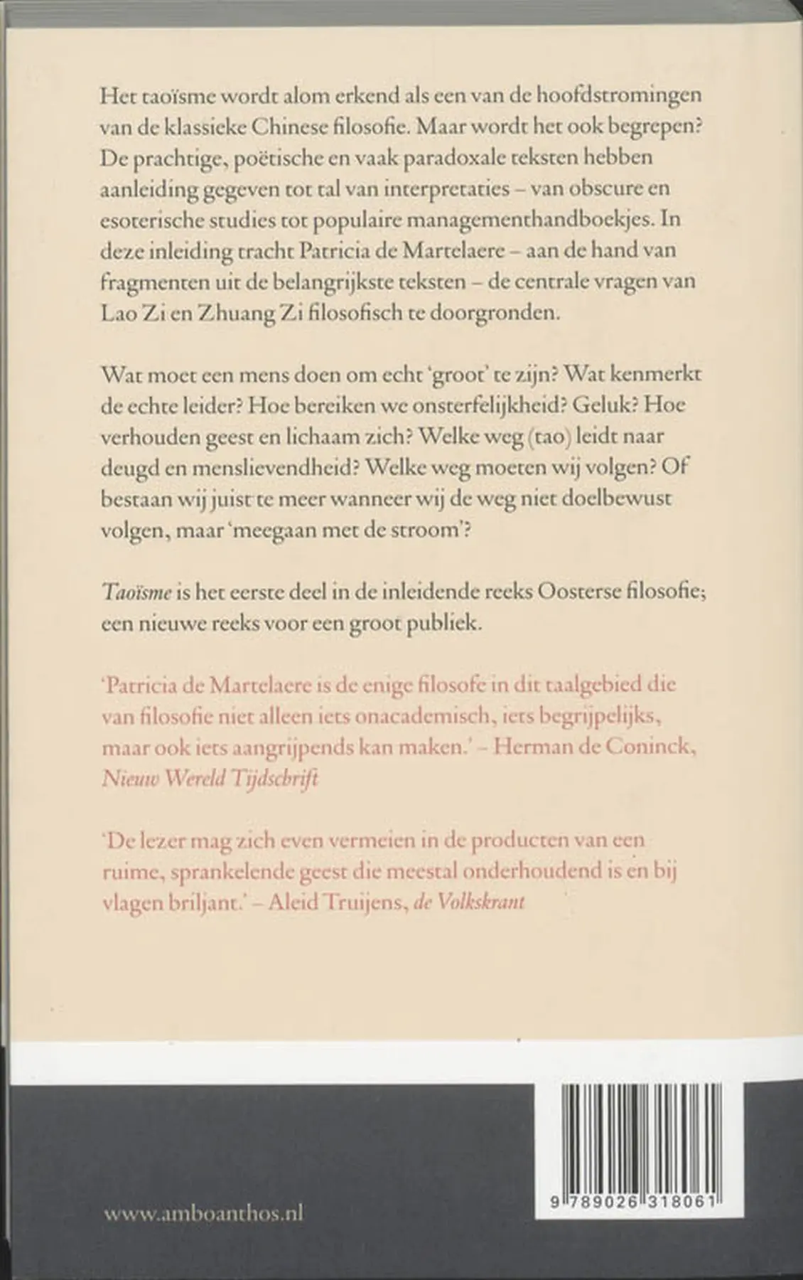 Taoïsme - Patricia de Martelaere 2