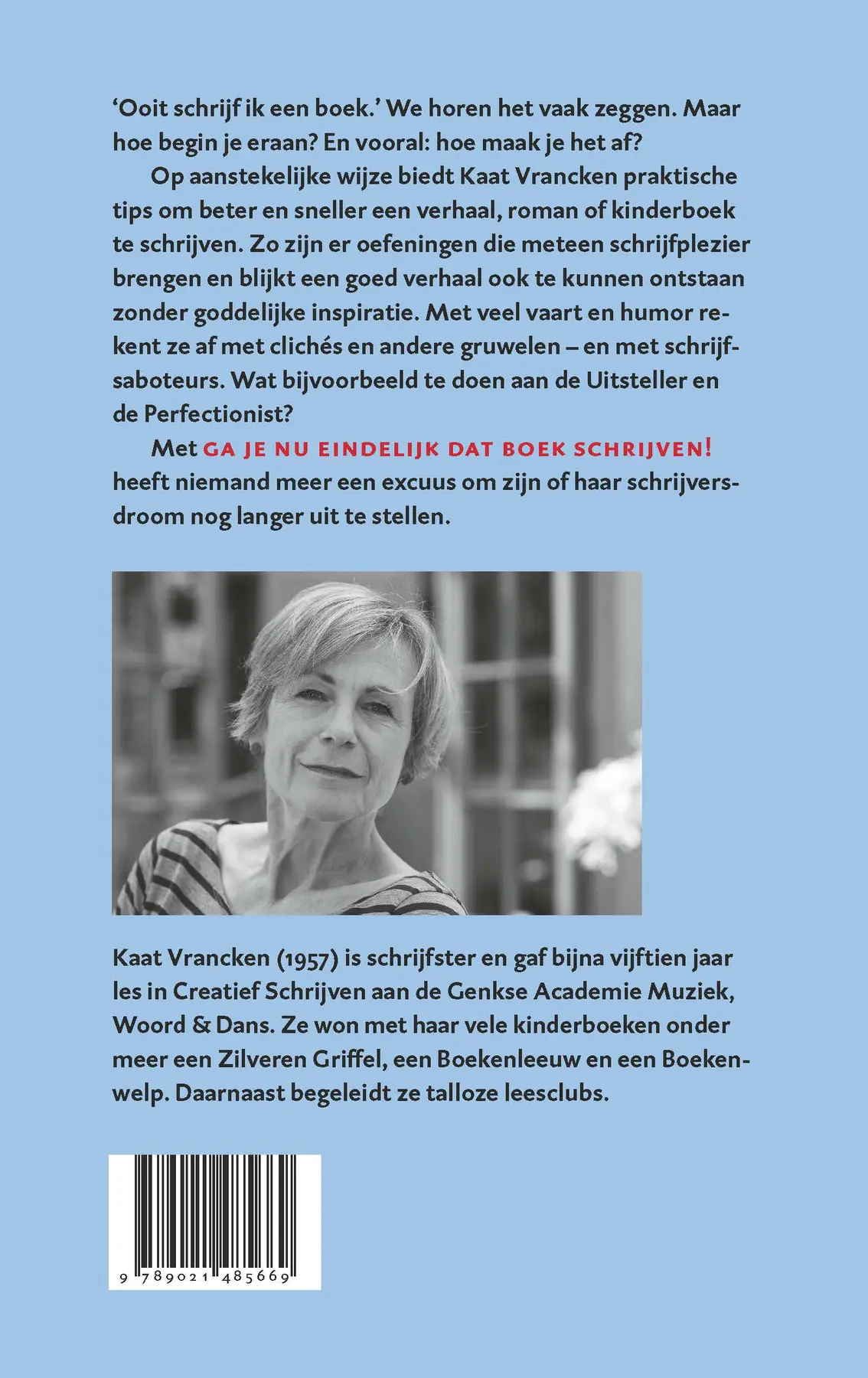 Ga je nu eindelijk dat boek schrijven! - Kaat Vrancken 2