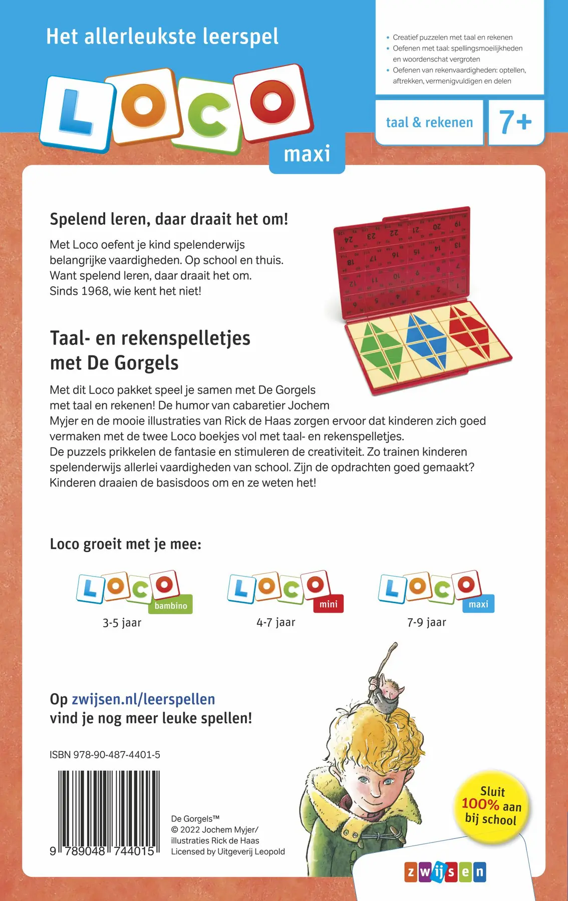 Loco maxi De Gorgels pakket taal & rekenen - Jochem Myjer 2