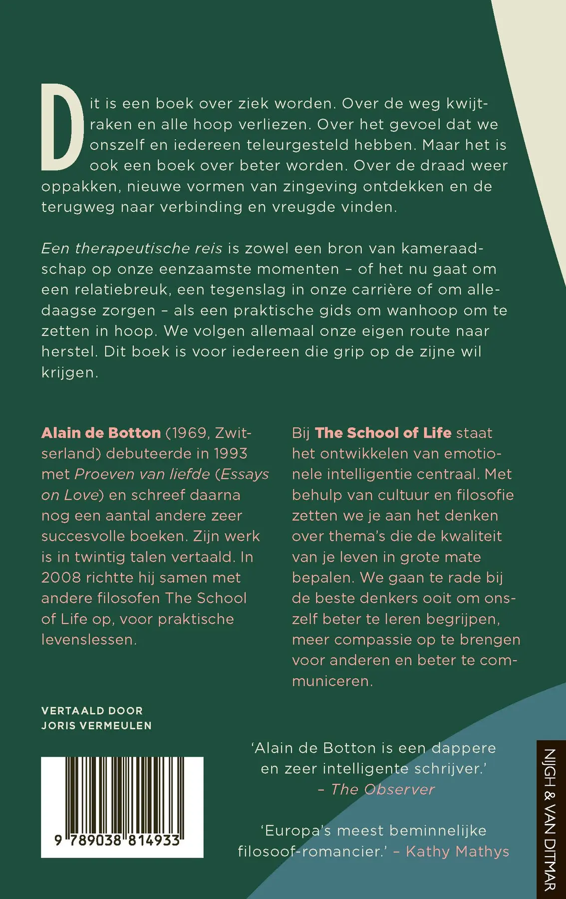 Een therapeutische reis - Alain de Botton 2