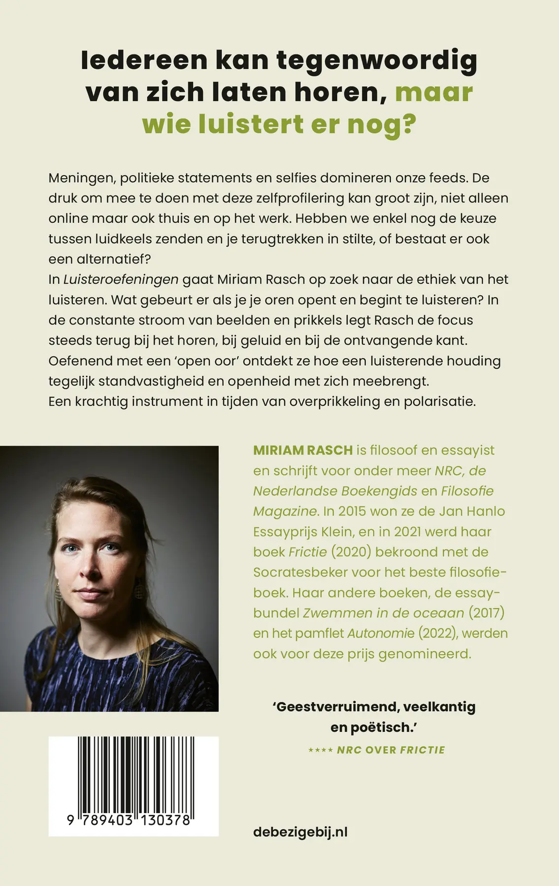 Luisteroefeningen - Miriam Rasch 2
