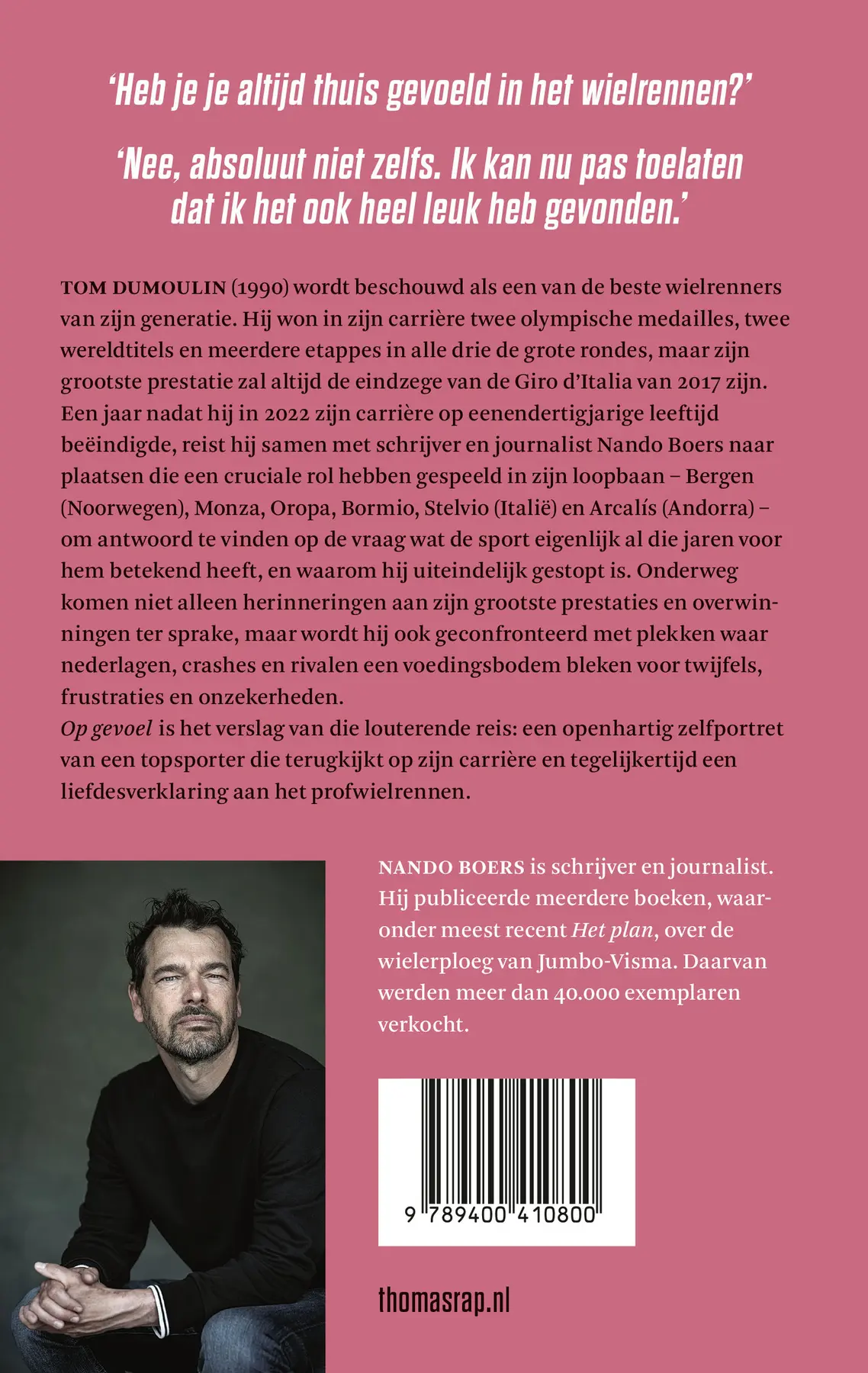 Op gevoel - Nando Boers, Tom Dumoulin 2