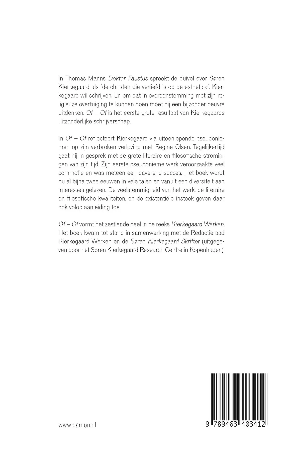 Of - Of - Søren Kierkegaard 2