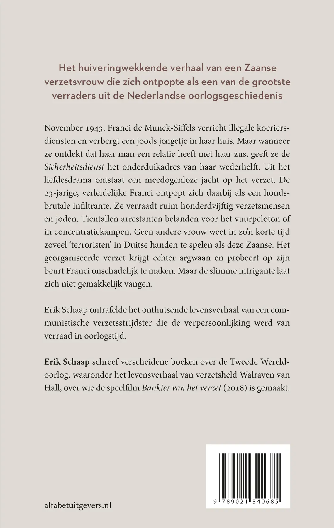 De verraadster - Erik Schaap 2