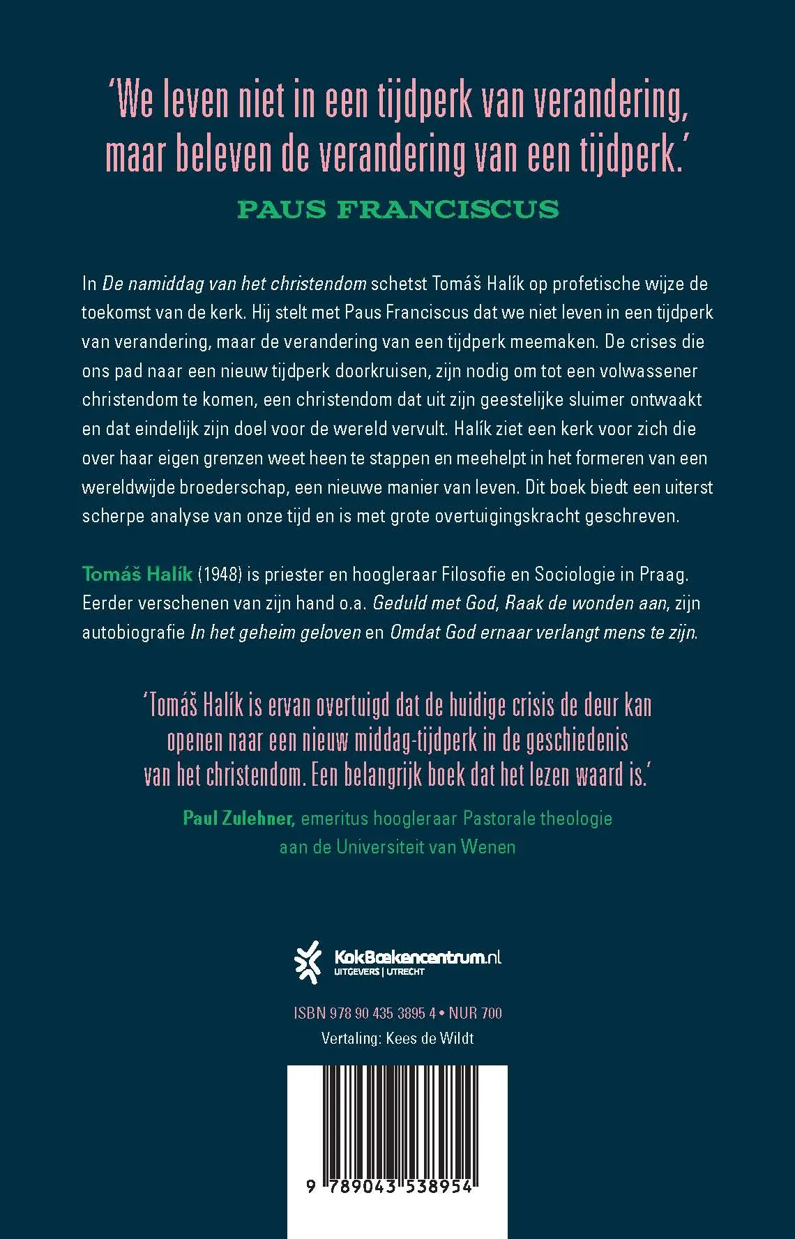 De namiddag van het christendom - Tomas Halik 2