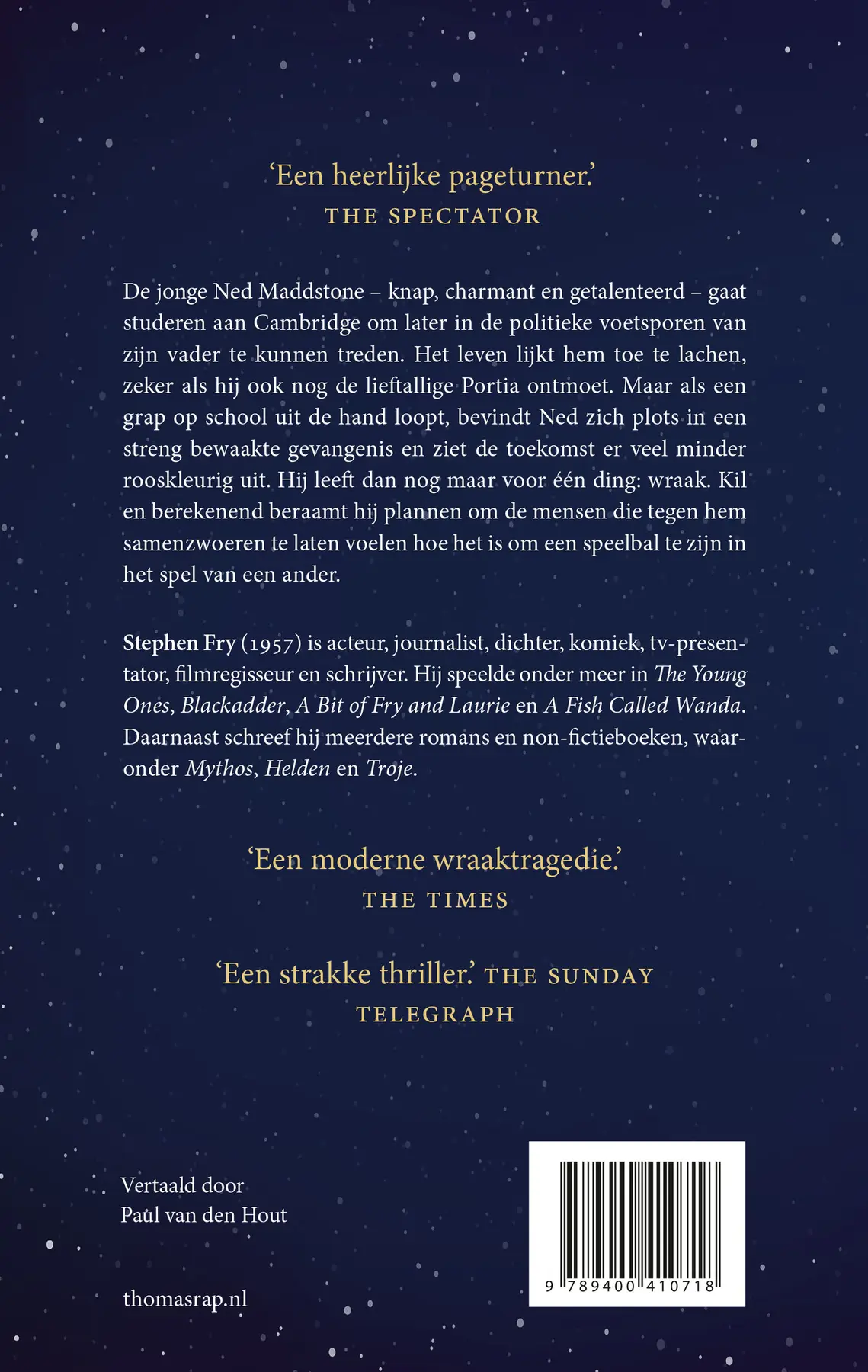 Speelbal van de goden - Stephen Fry 2