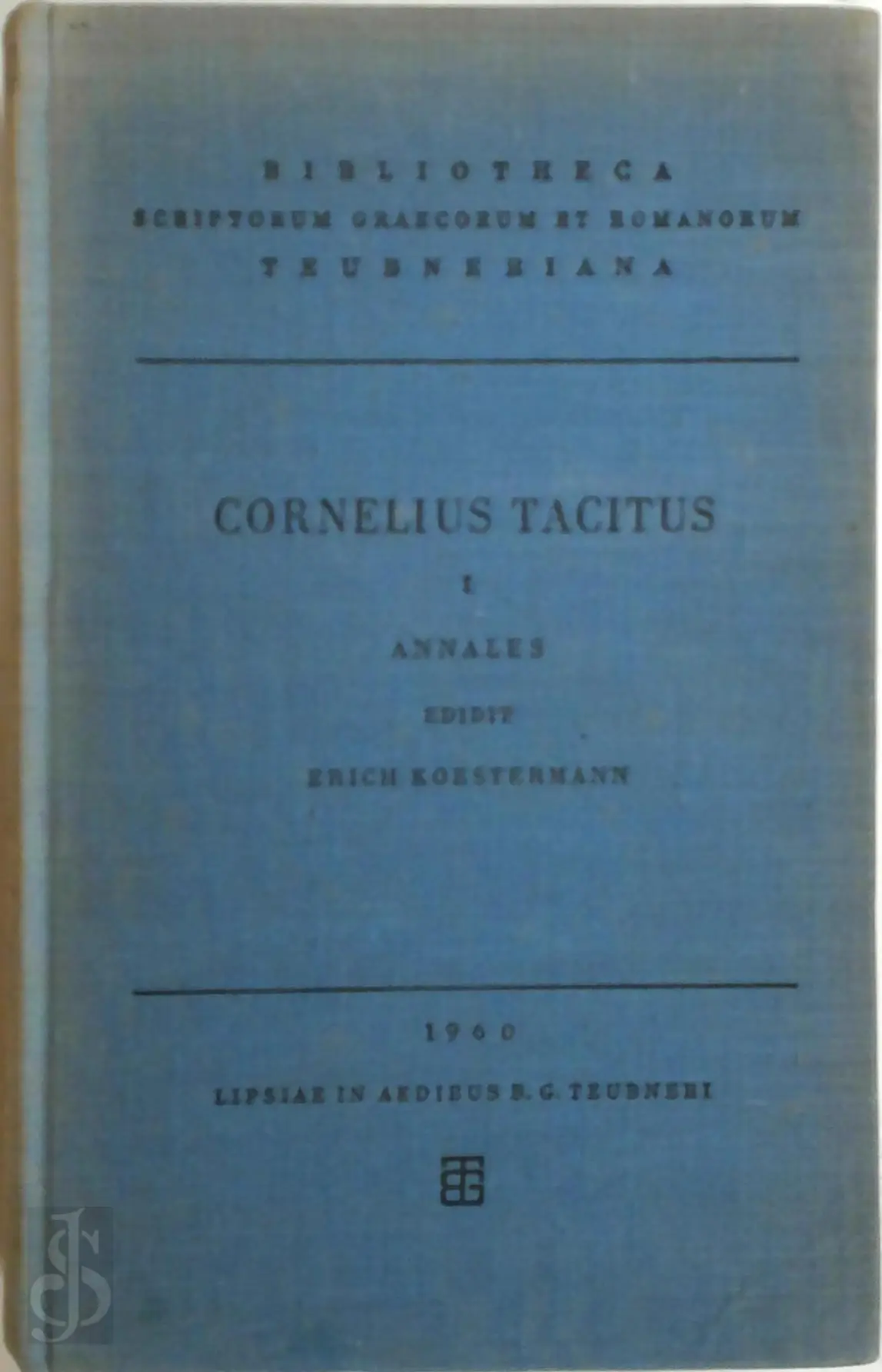 P. Cornelii Taciti Libri Qui Supersunt - Cornelius Tacitus 1