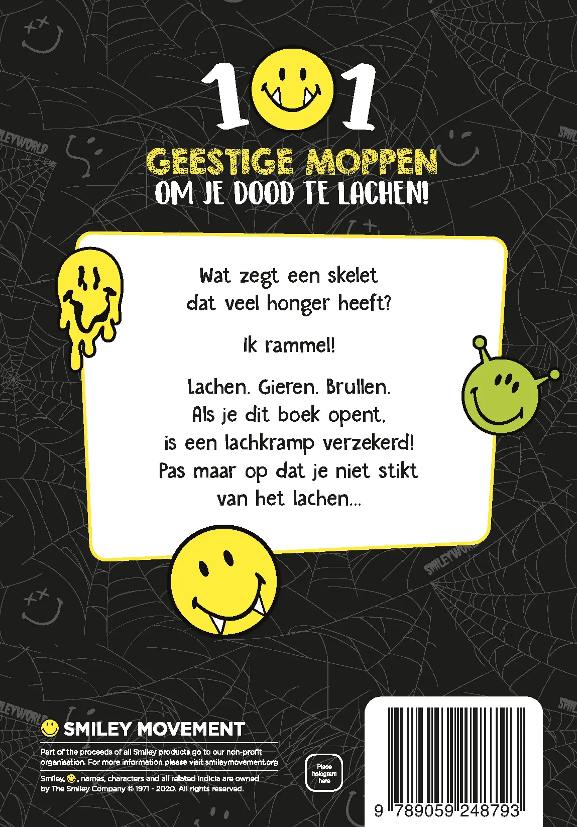 101 Geestige moppen om je dood te lachen - Smiley 2