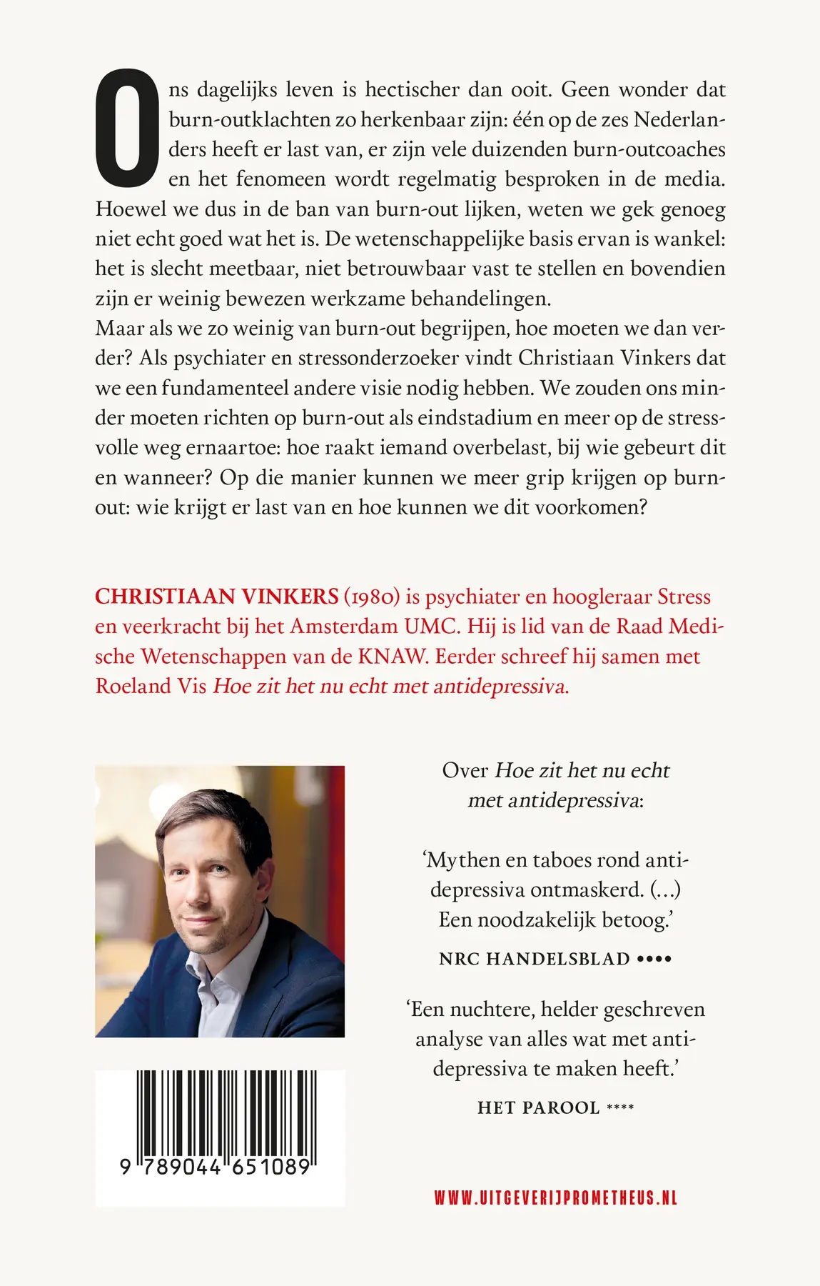In de ban van burn-out - Christiaan Vinkers 2