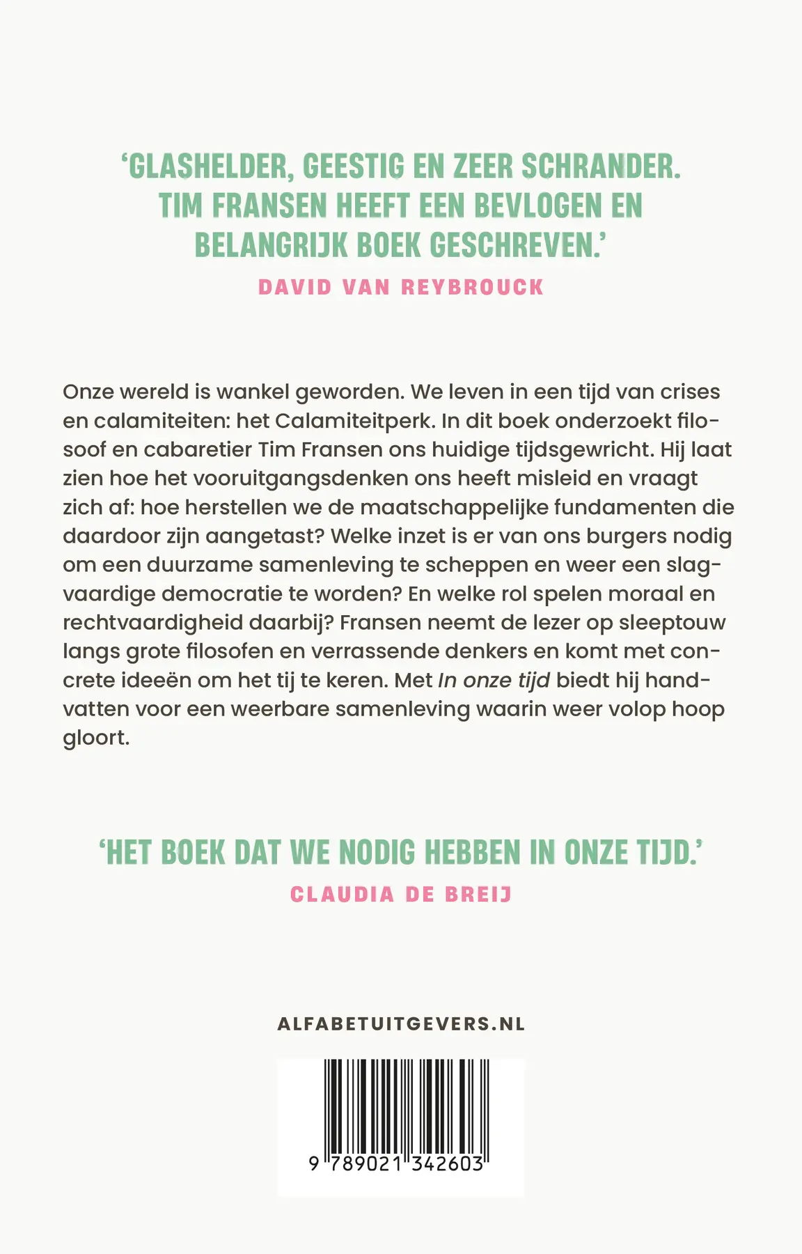 In onze tijd - Tim Fransen 2