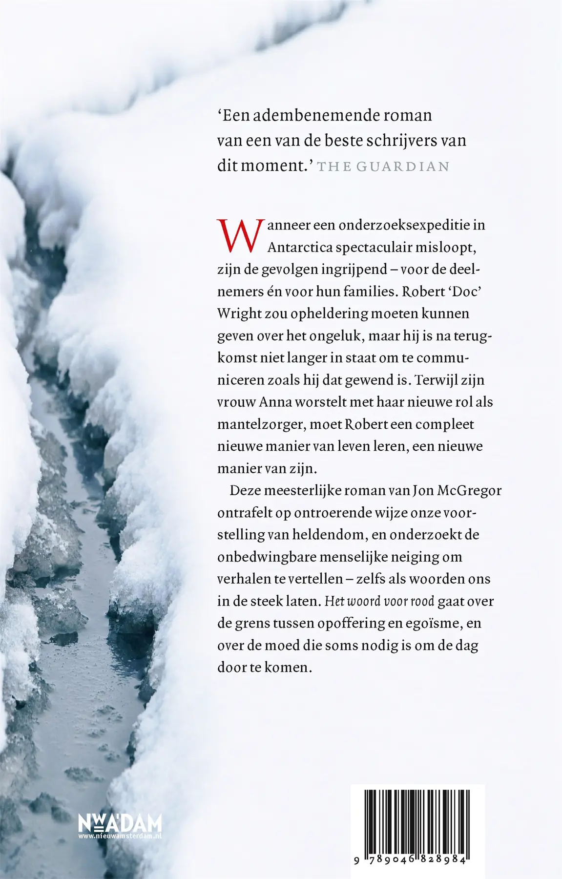 Het woord voor rood - Jon McGregor 2