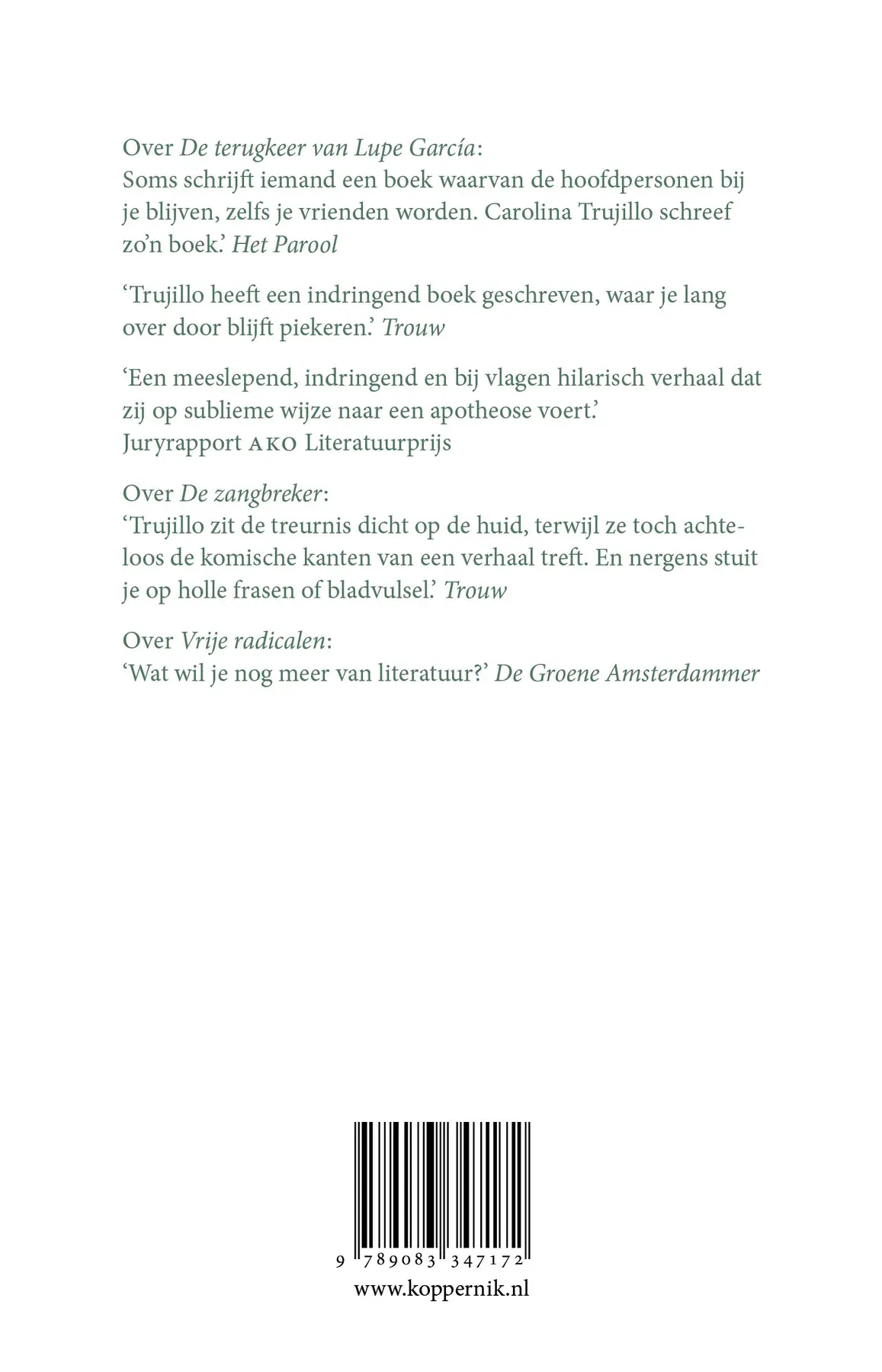 De instructies - Carolina Trujillo 2