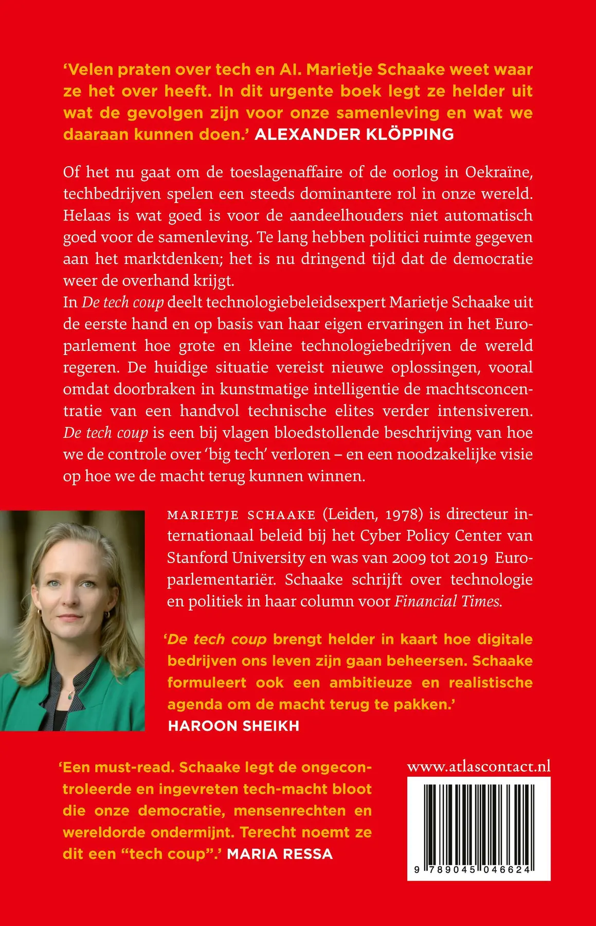 De tech coup - Marietje Schaake 2