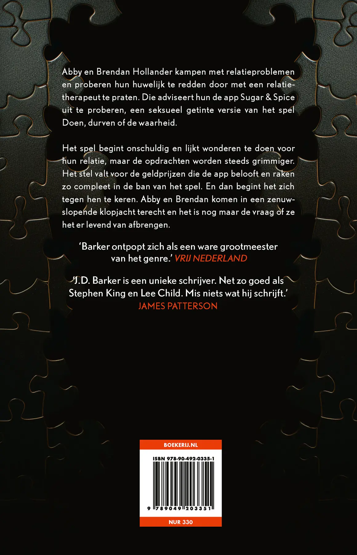 Het spel - J.D. Barker 2