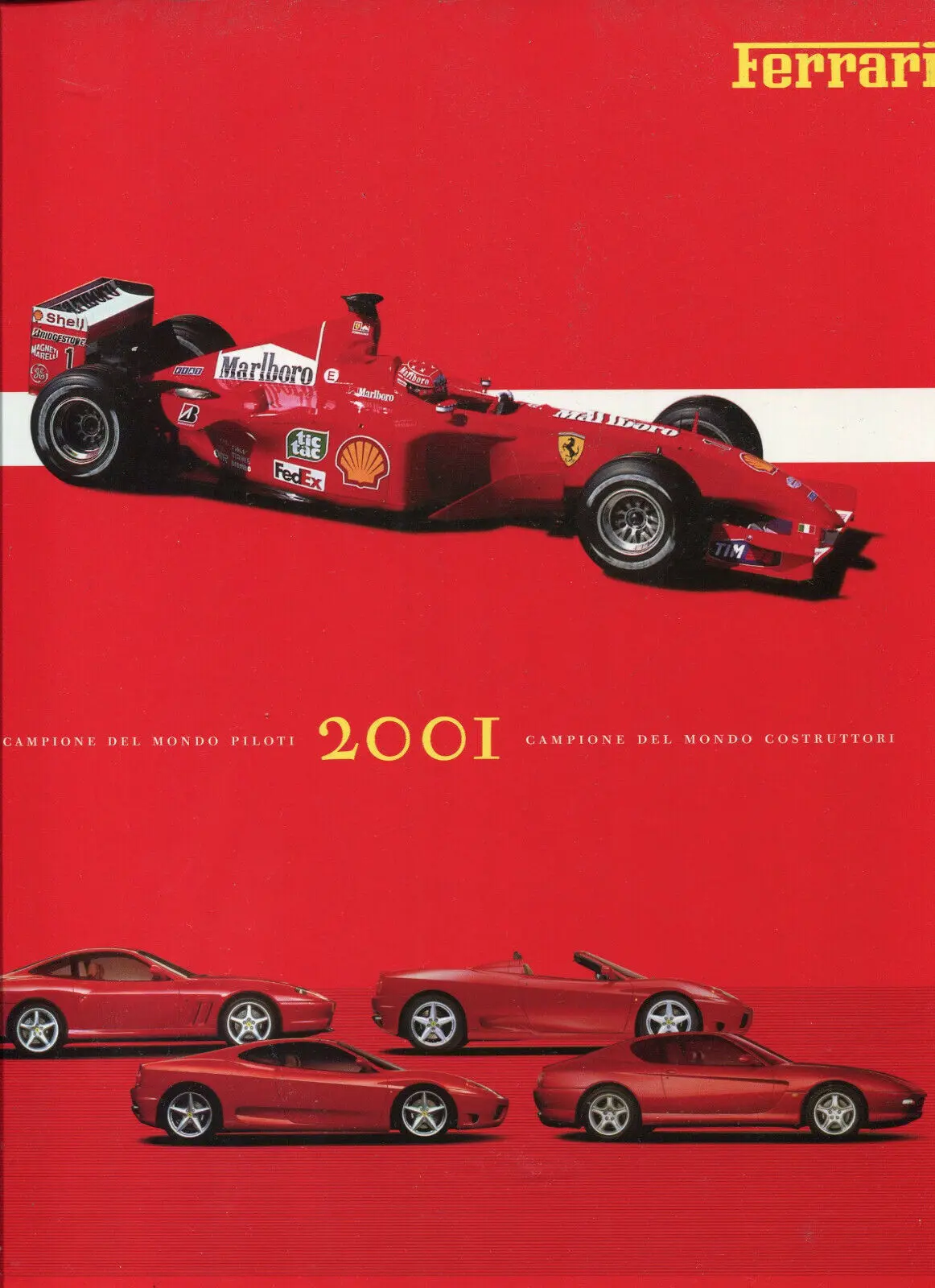 Ferrari 2001 - Ferrari Spa, Antonio Ghini 1