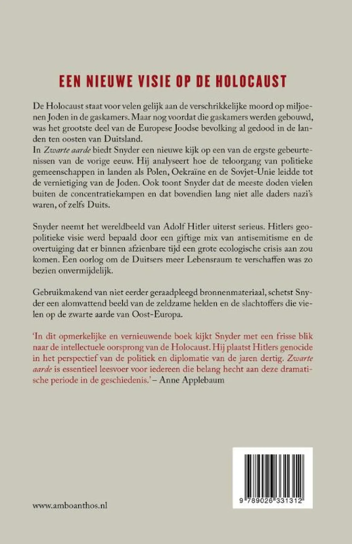 Zwarte aarde - Timothy Snyder 2