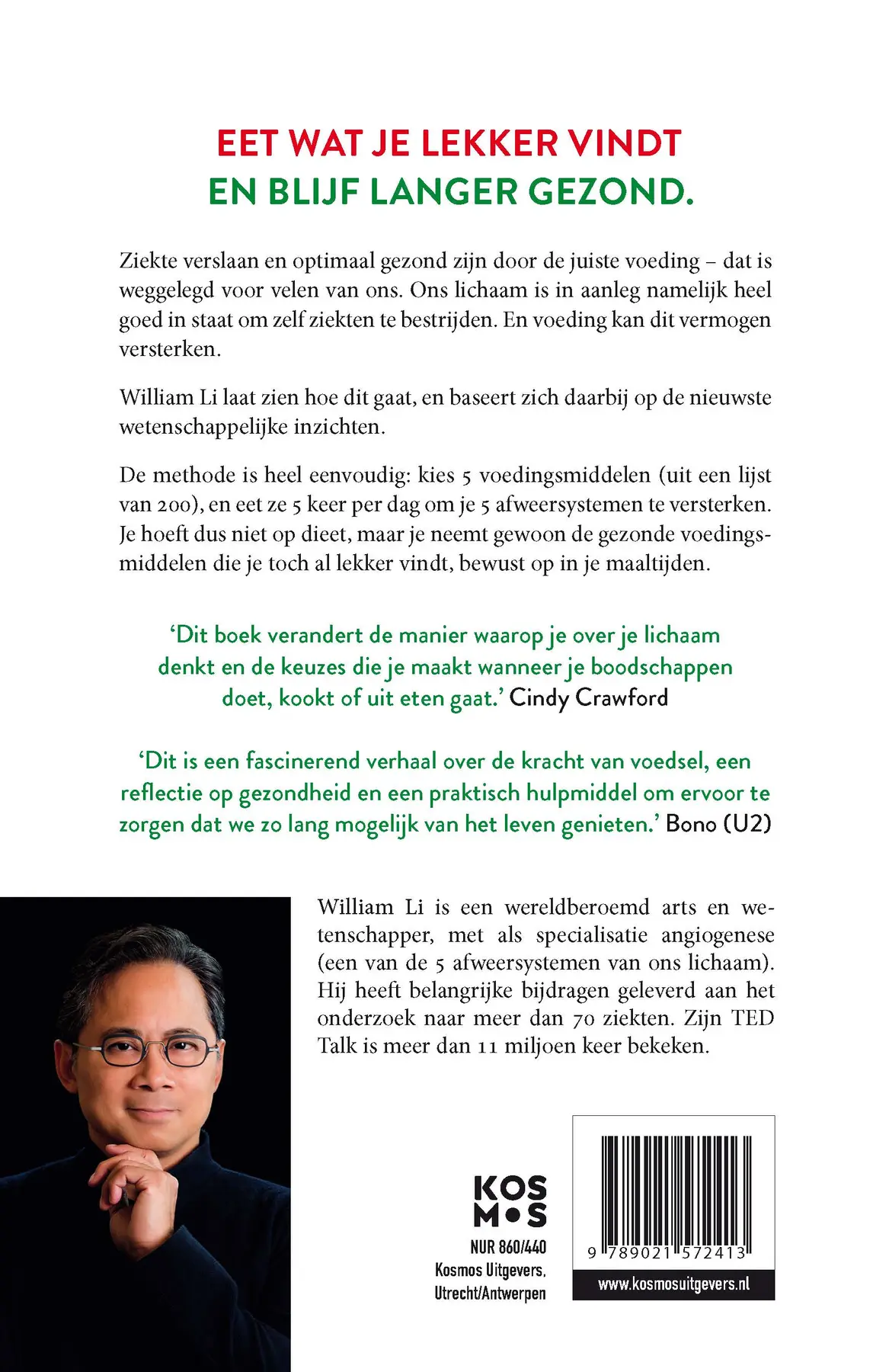 Eet om ziekte te verslaan - William Li 2