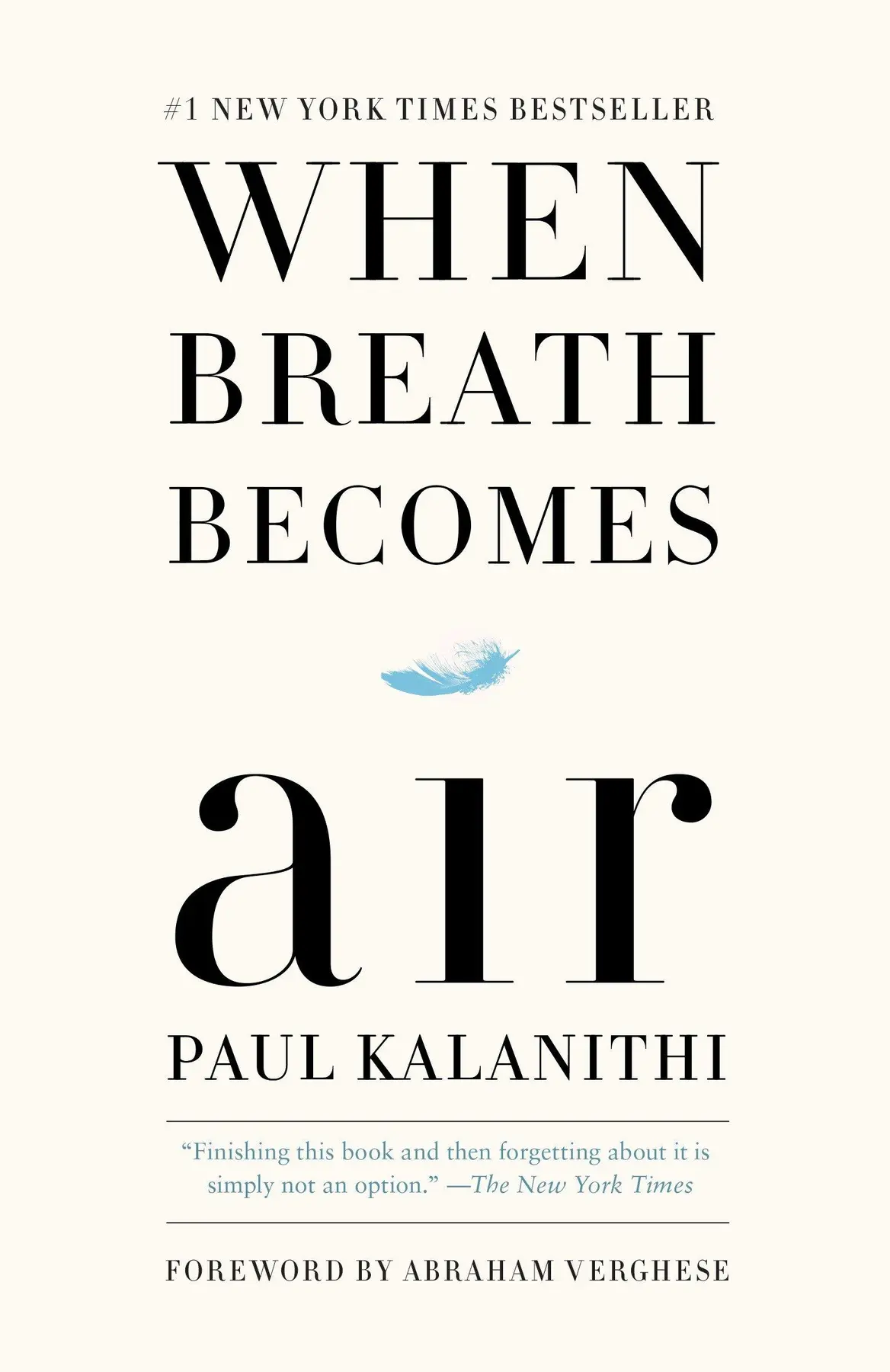 When Breath Becomes Air - Paul Kalanithi 1