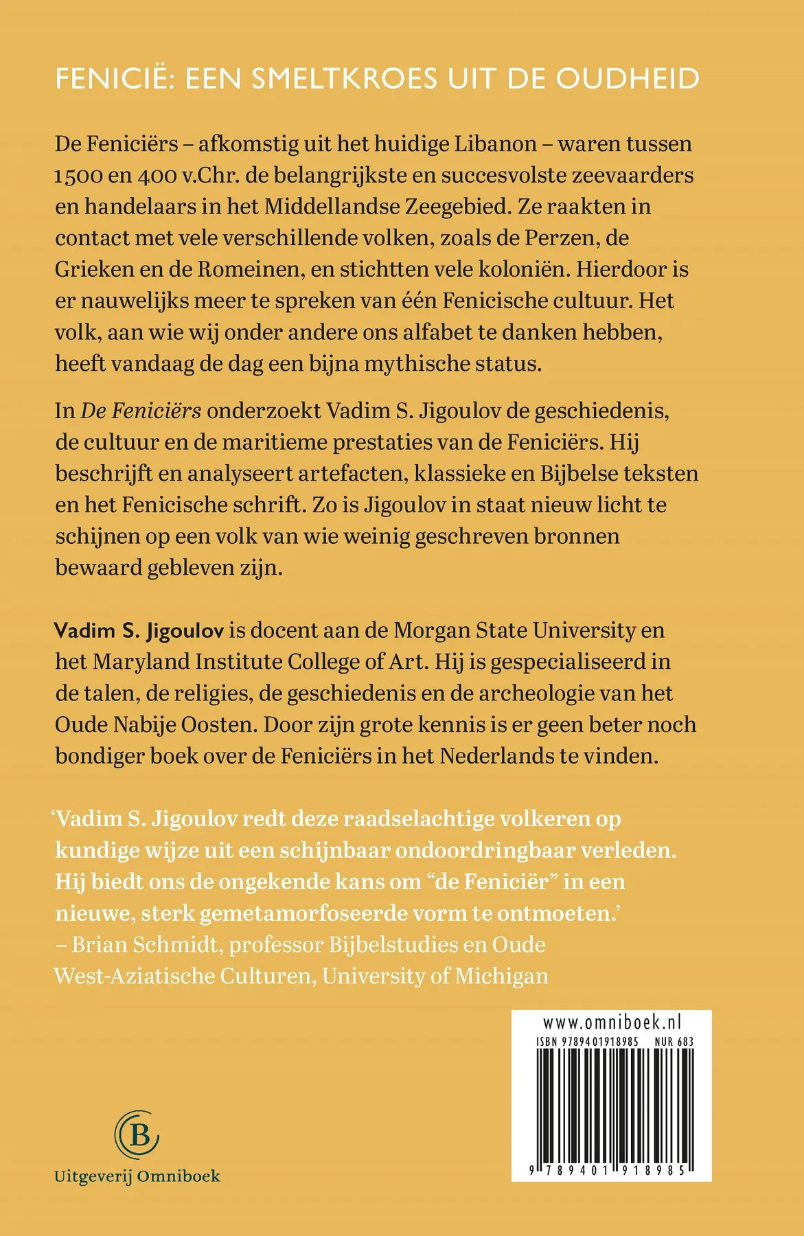 De Feniciërs - Vadim S. Jigoulov 2