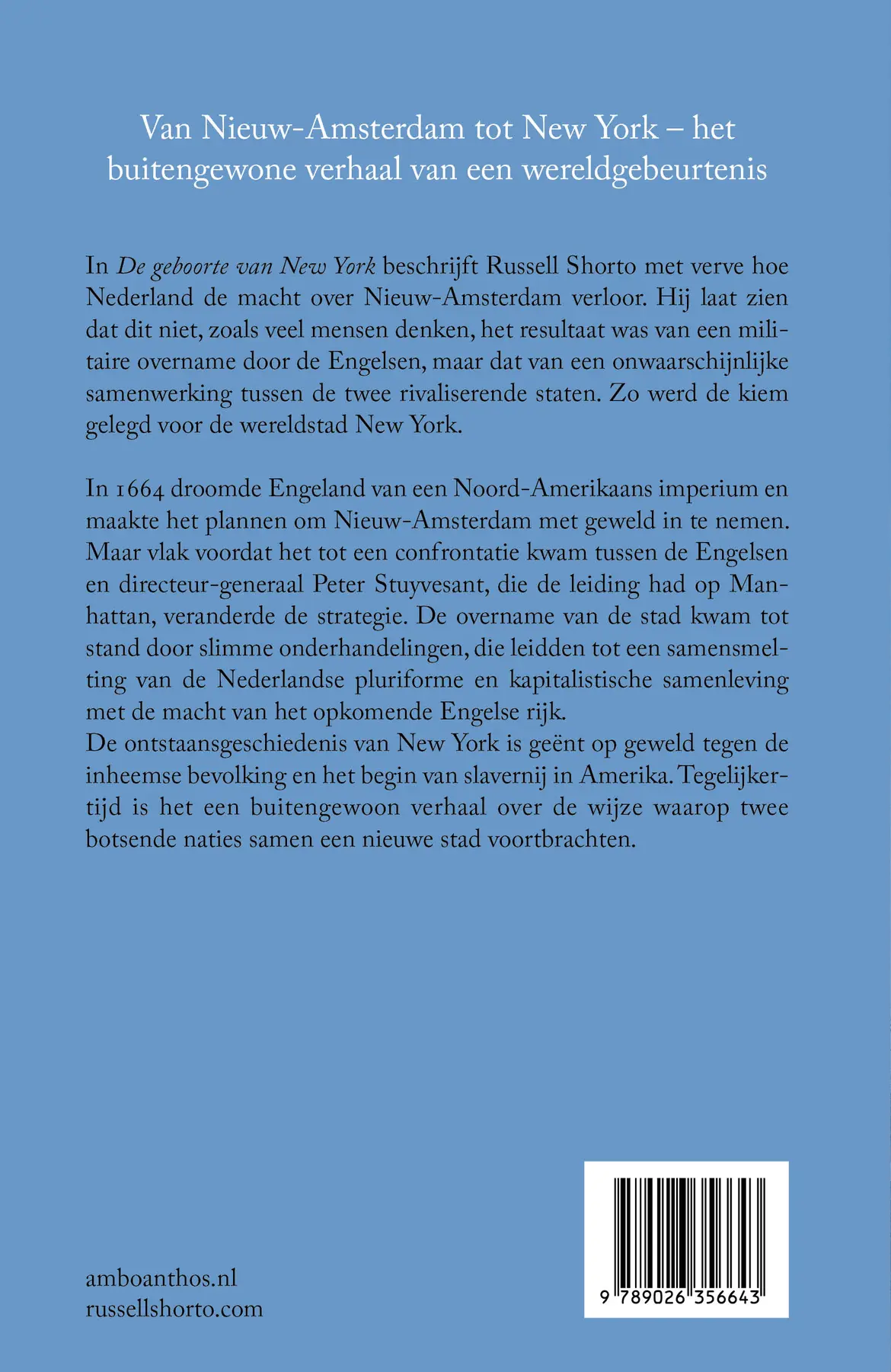 De geboorte van New York - Russell Shorto 2