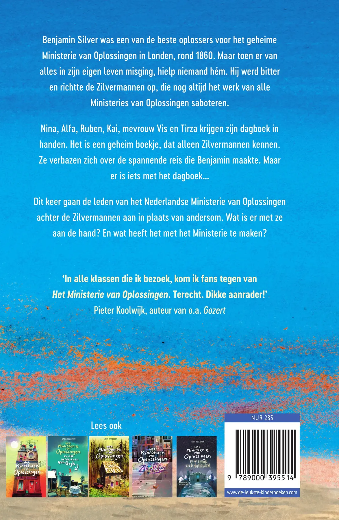 Het Ministerie van Oplossingen en het dagboek van Benjamin Silver - Sanne Rooseboom 2