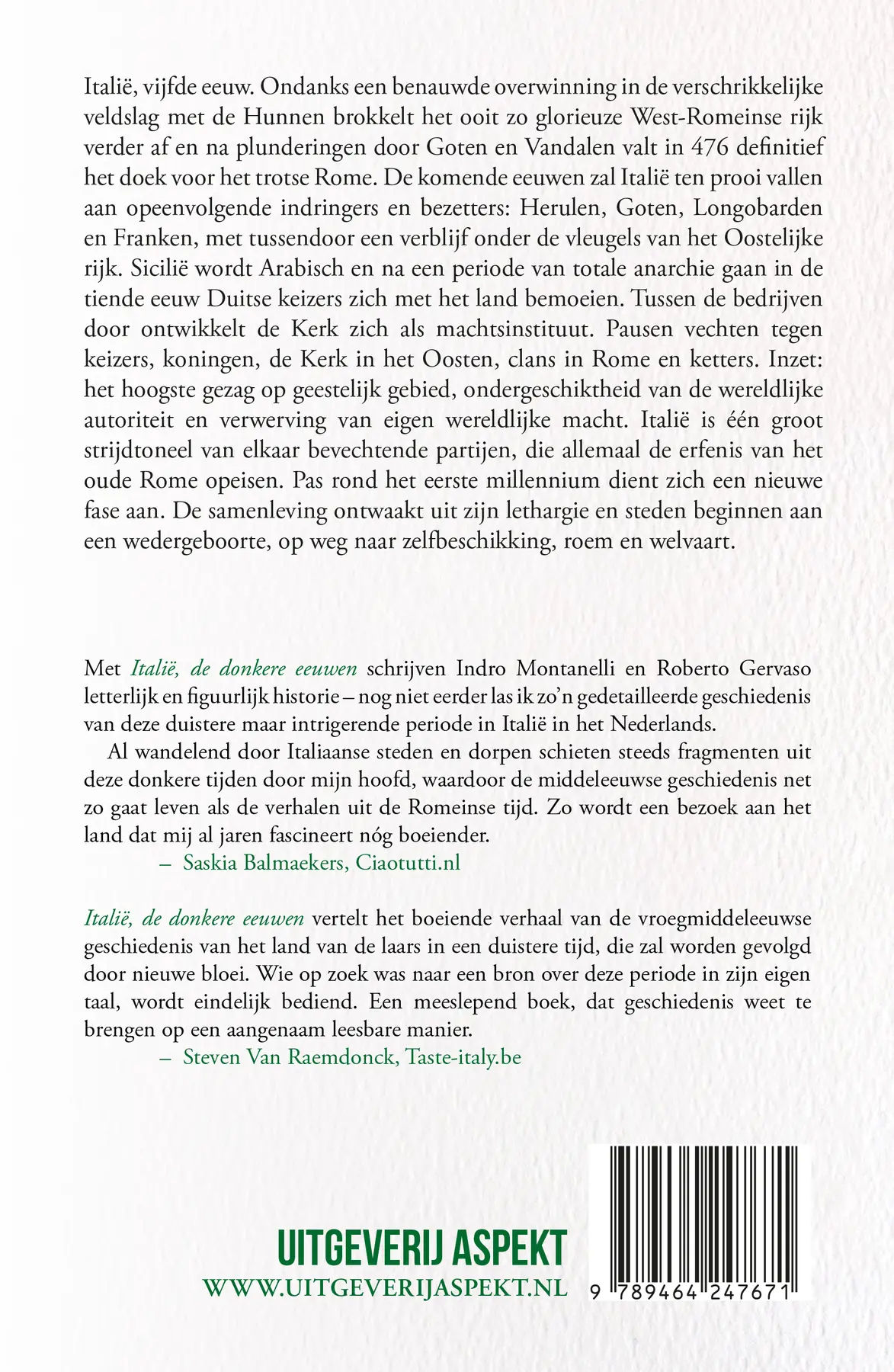 Italië, de donkere eeuwen 400 - 1000 - Indro Montanelli, Roberto Gervaso 2