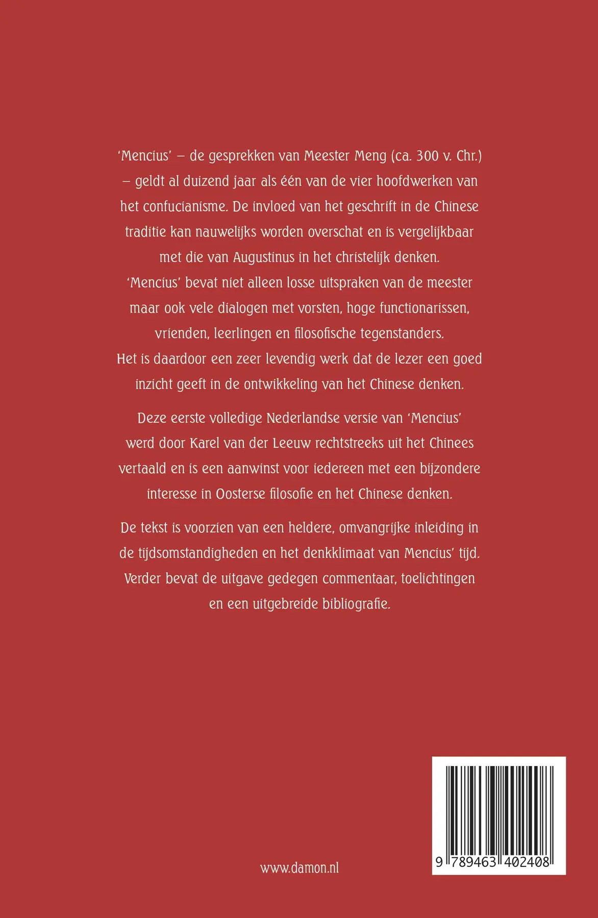 Mencius - Karel van der Leeuw 2