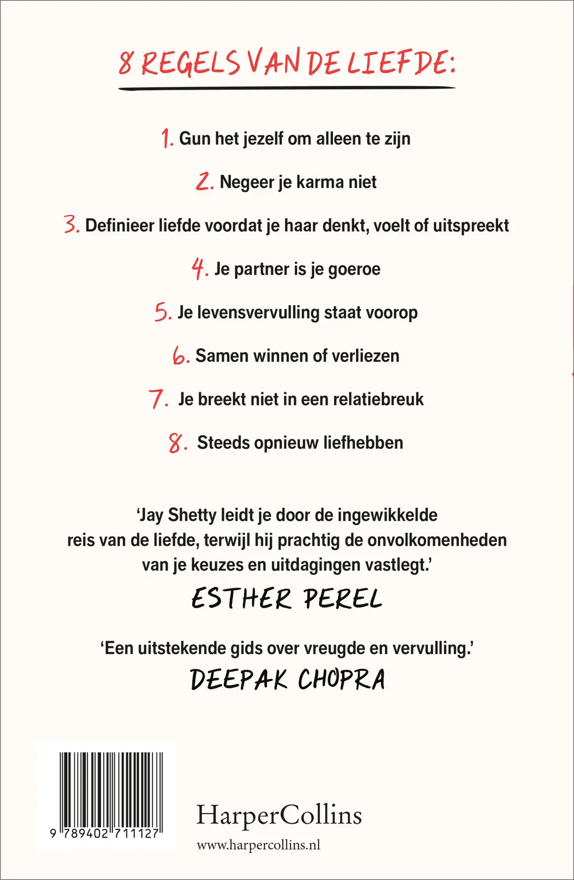 8 regels van de liefde - Jay Shetty 2