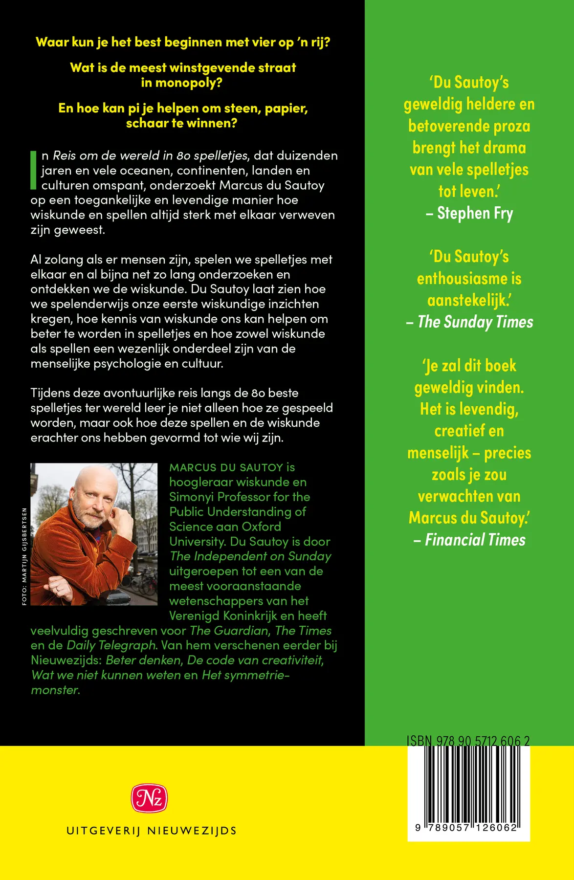 Reis om de wereld in 80 spelletjes - Marcus Du Sautoy 2