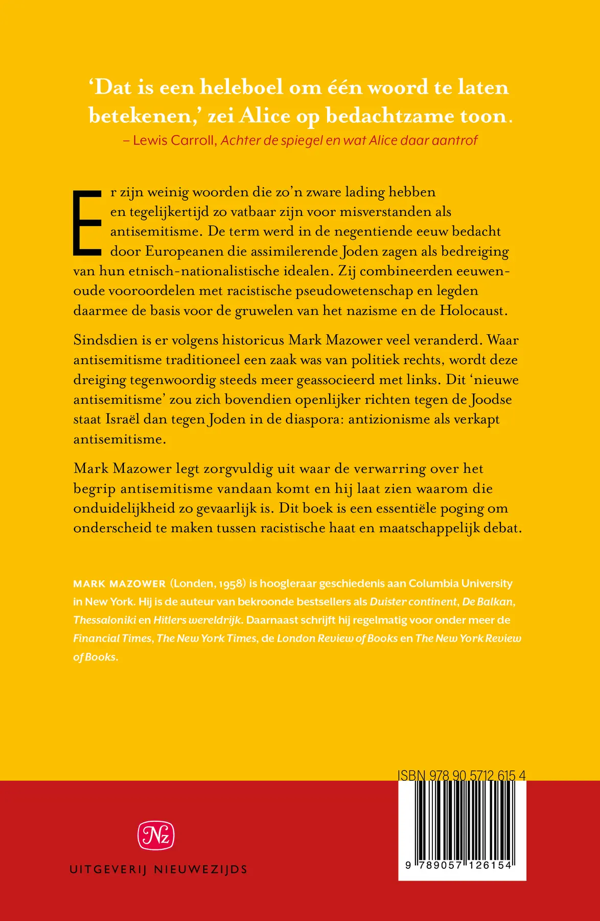 Over antisemitisme - Mark Mazower 2