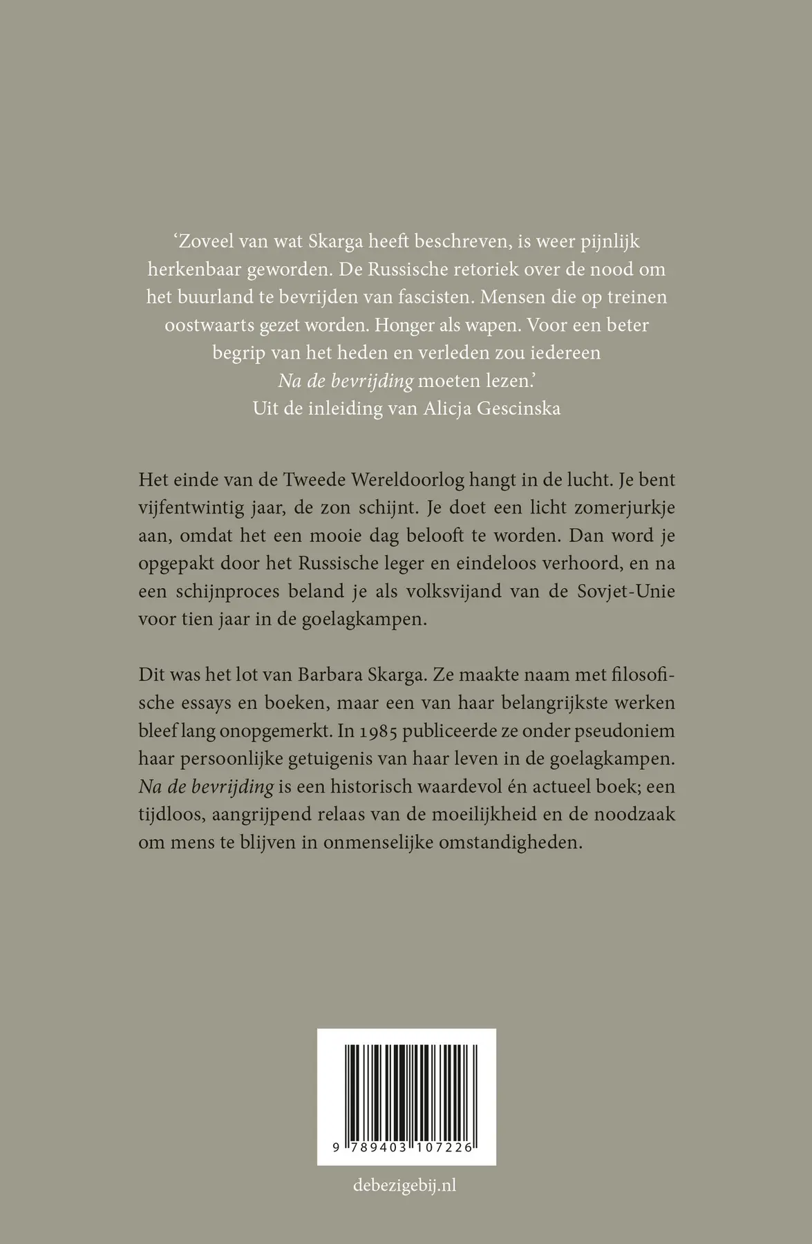 Na de bevrijding - Barbara Skarga 2