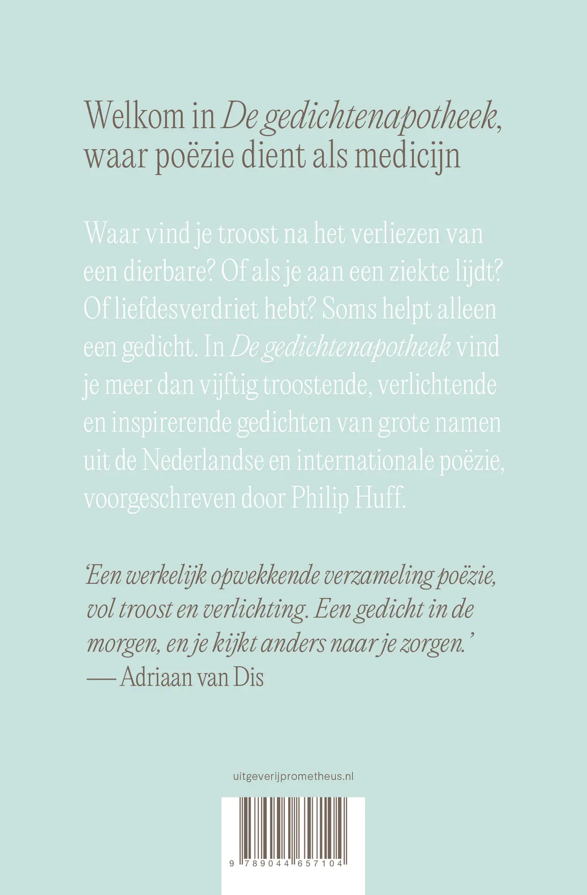 De gedichtenapotheek - Philip Huff 2