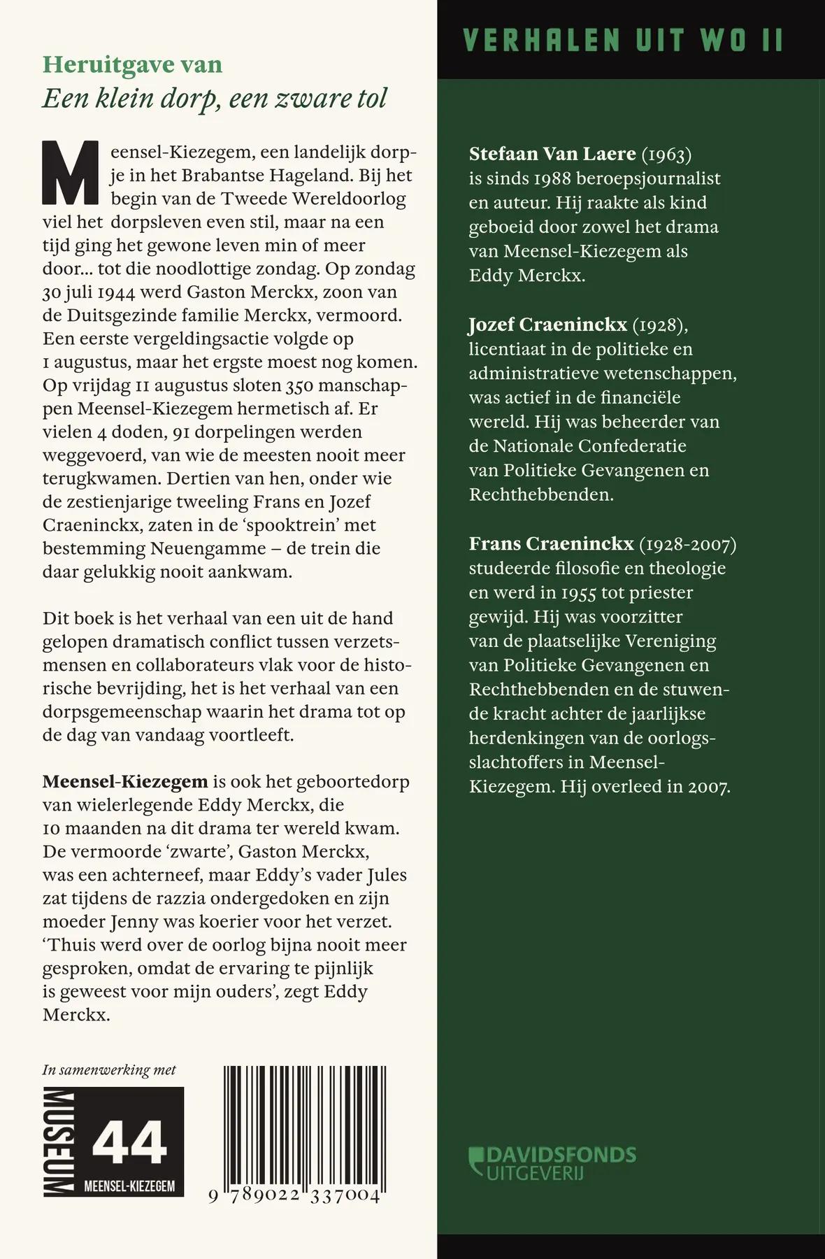 Het drama van Meensel-Kiezegem '44 - Stefaan Van Laere, Frans & Jozef Craeninckx 2