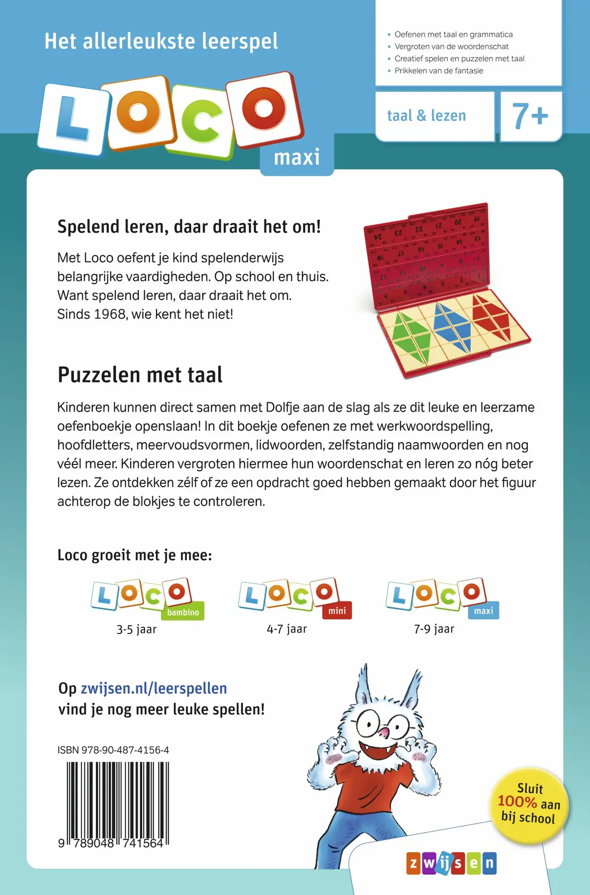 Loco maxi Dolfje Weerwolfje puzzelen met taal - Paul van Loon 2