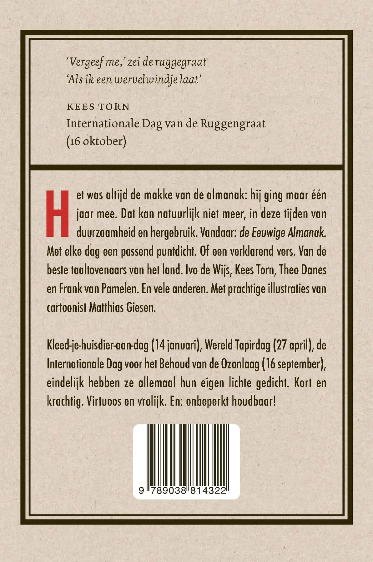 Eeuwige Almanak - Frank van Pamelen, Ivo de Wijs, Kees Torn, Theo Danes, Matthias Giesen 2