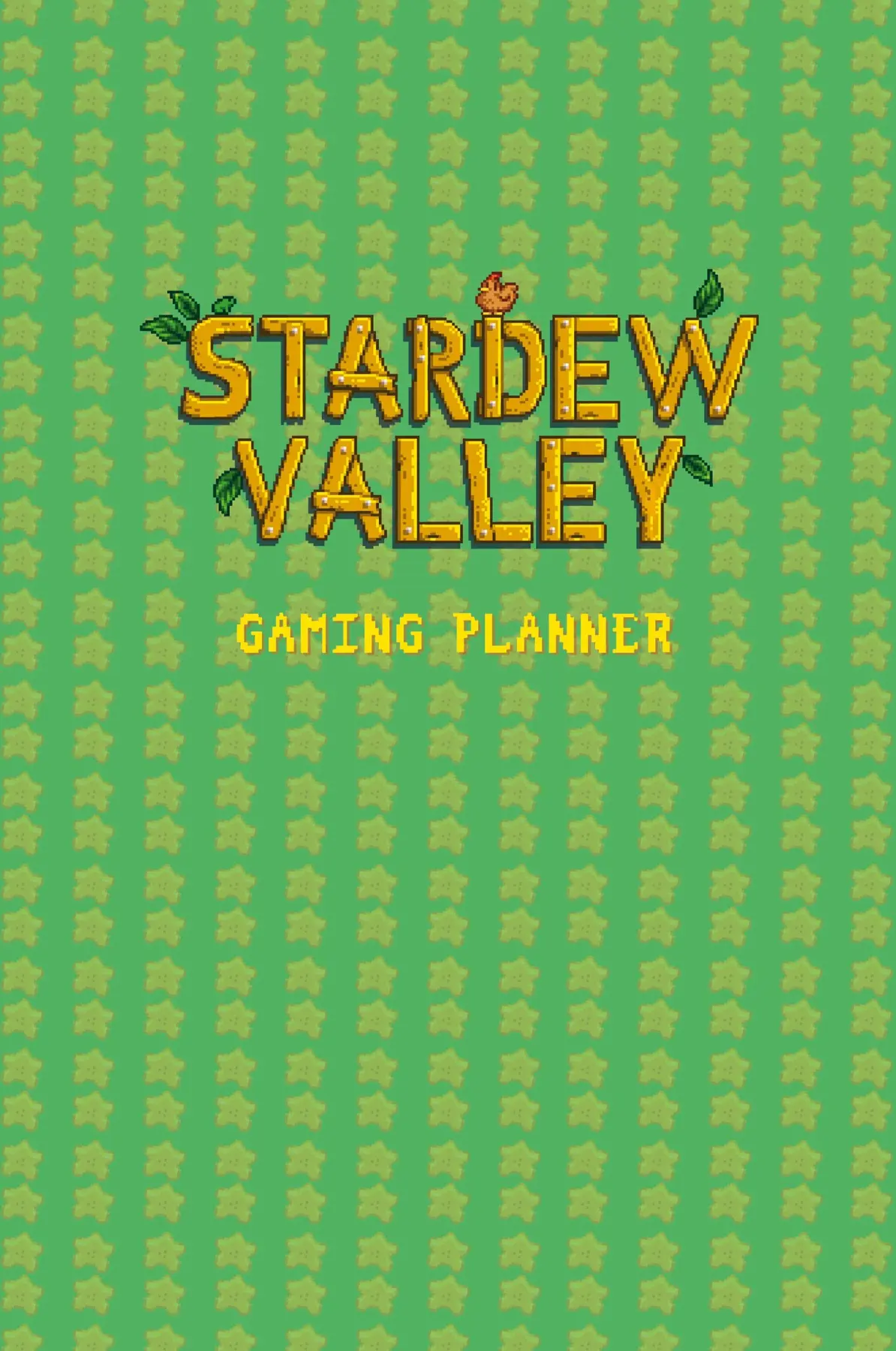 Stardew Valley Gaming Planner and Checklist - Yellowroom Studios 1
